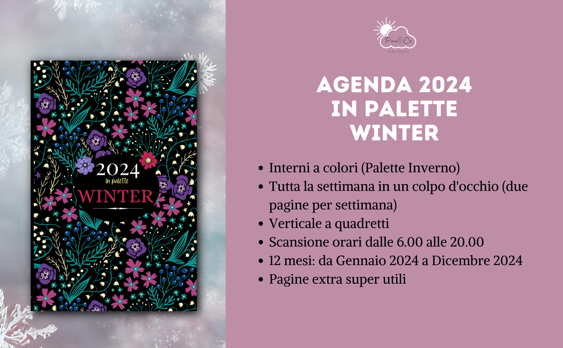 Agenda 2024 Motivazionale Armocromia — Pao&Co Publishing