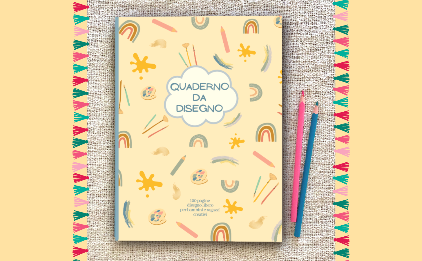 Quaderno da disegno per bambini
