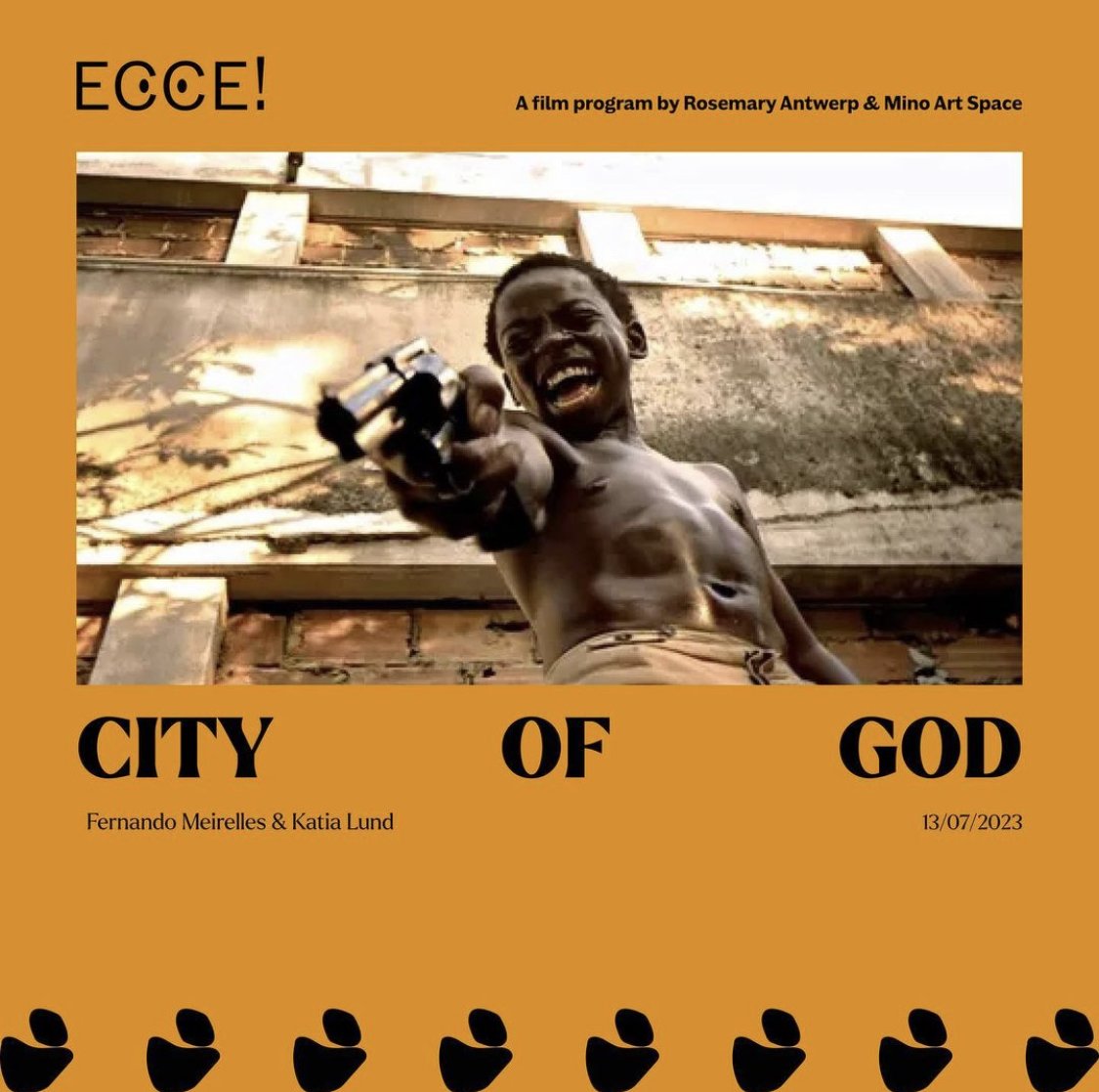 CITY OF GOD - ECCE! OPEN AIR FILM SCREENING