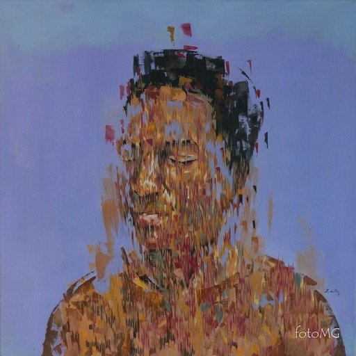 Jonathan Zatu
THE DREAMS, 2020
Oil on canvas, 110 x 110 cm