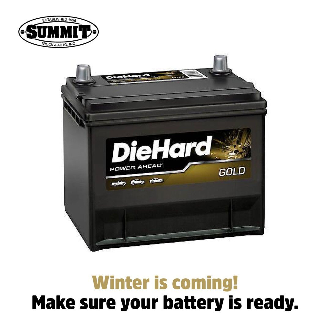 All DieHard batteries include a three year replacement warranty!
📲 716.759.4801