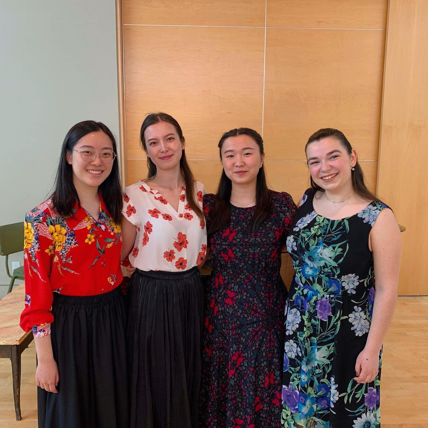 Thank you to everyone who joined us at our season-end recital, Life&rsquo;s Tender Blossoms held at the beautiful @temc.toronto 💐 A special shout-out to collaborators @vyuan02 and @camillemlab for sharing their artistry with us throughout the curati