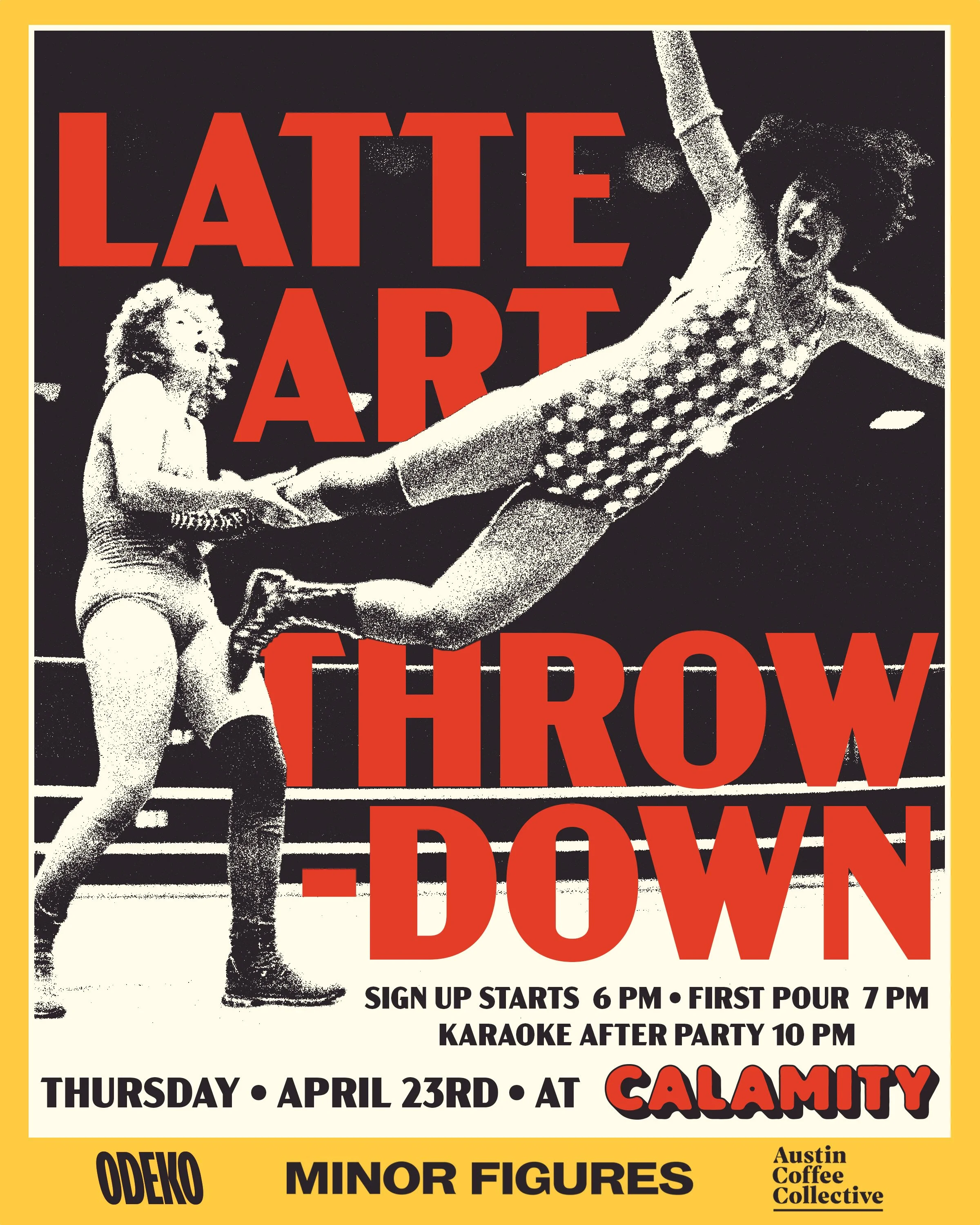 ACC Latte Art Throwdown - Hosted at Calamity’s