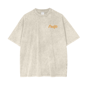 Prolific 4 Life Cream Acid Wash Oversize T-Shirt — Prolific cuts