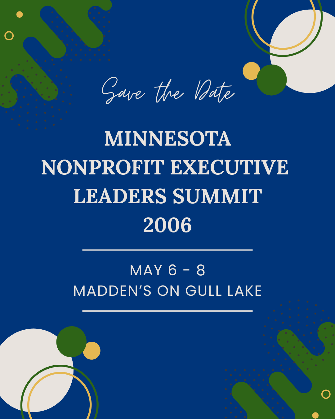 2026 MN Nonprofit Executive Leaders Summit!