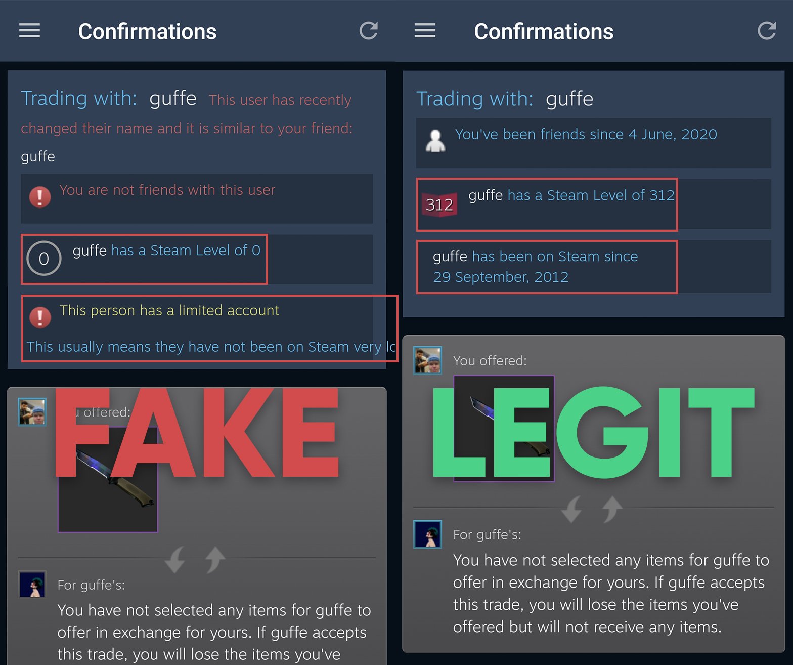 Steam Community :: Guide :: How to avoid being API scammed