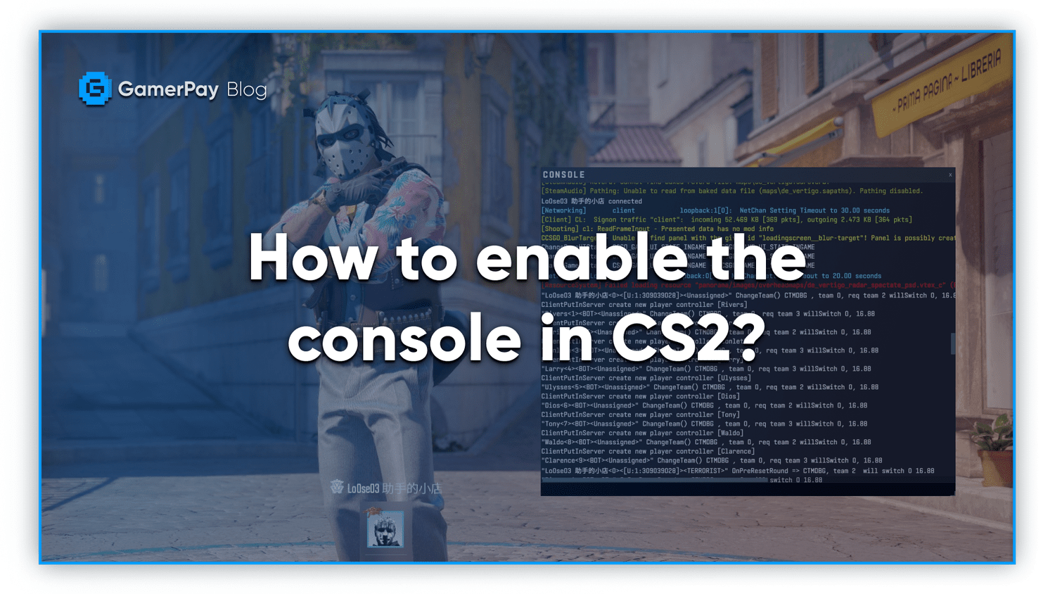 How to enable the console in CS2? — GamerPay Blog