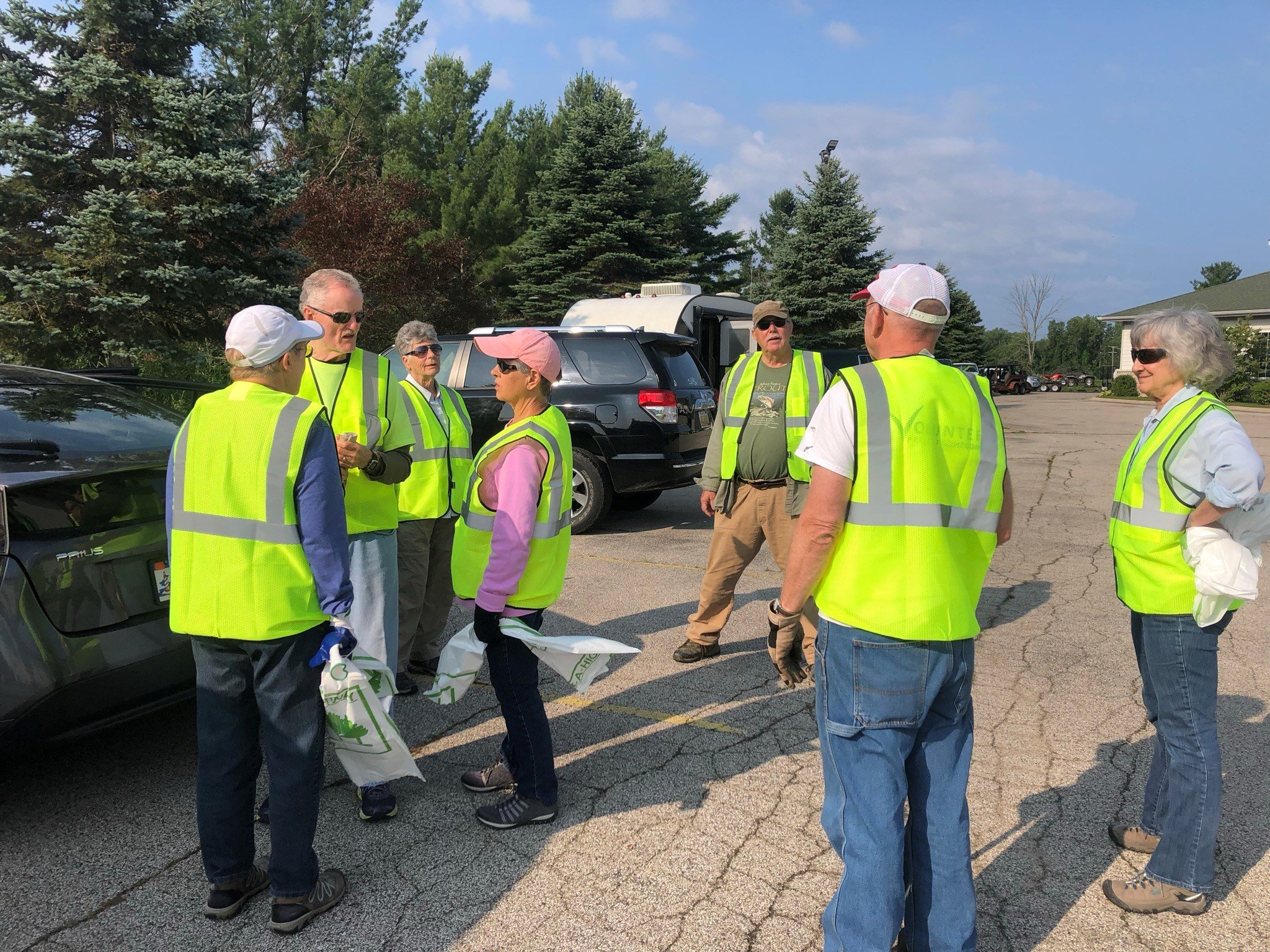 Road clean up US 31, October 2021