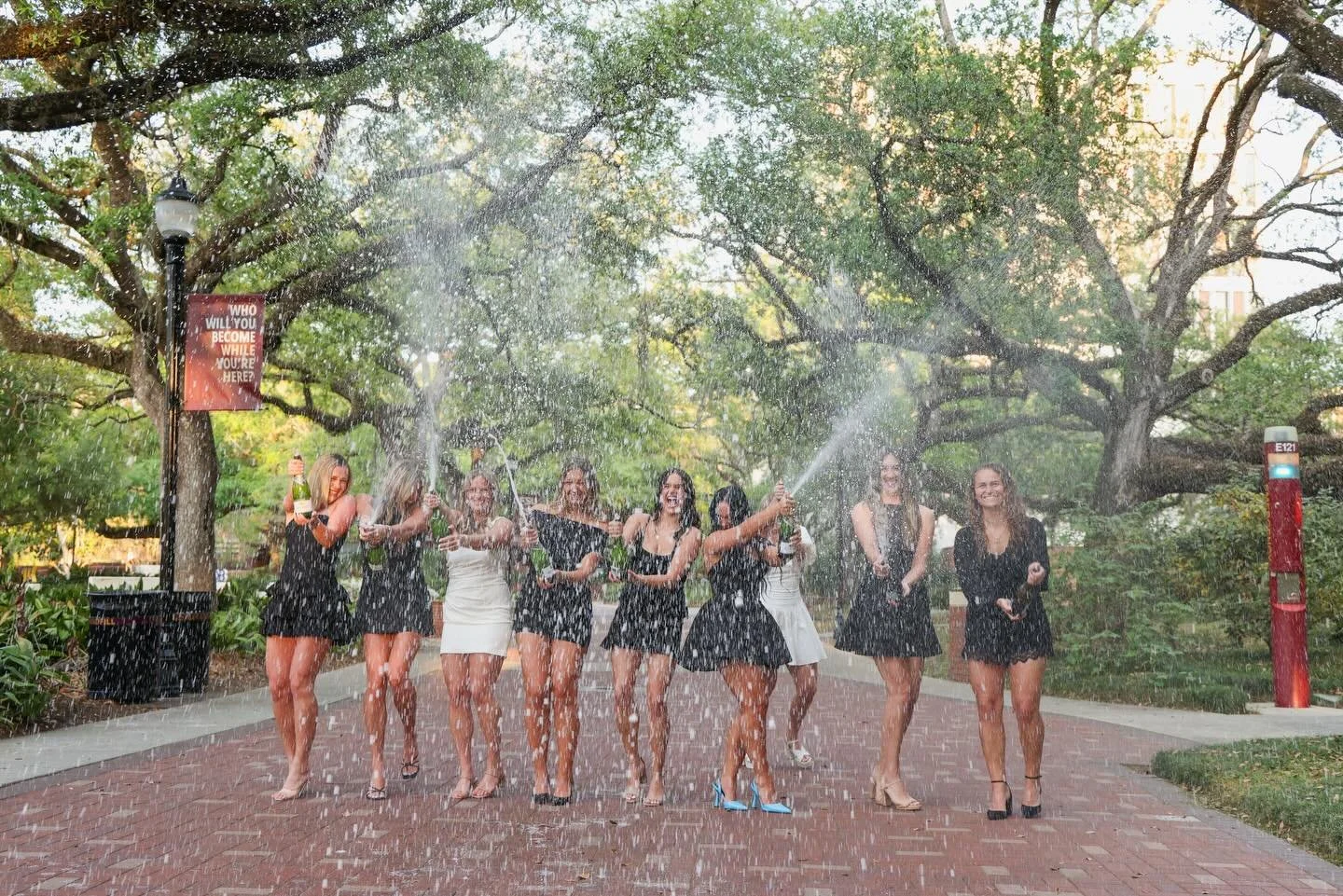 Late nights, early mornings, and it all led here. Graduation photos are booking as the semester comes to an end.