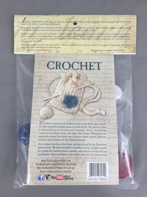 Crochet Starter Kit Decor Needlework DIY Crochet Doll Kit Doll