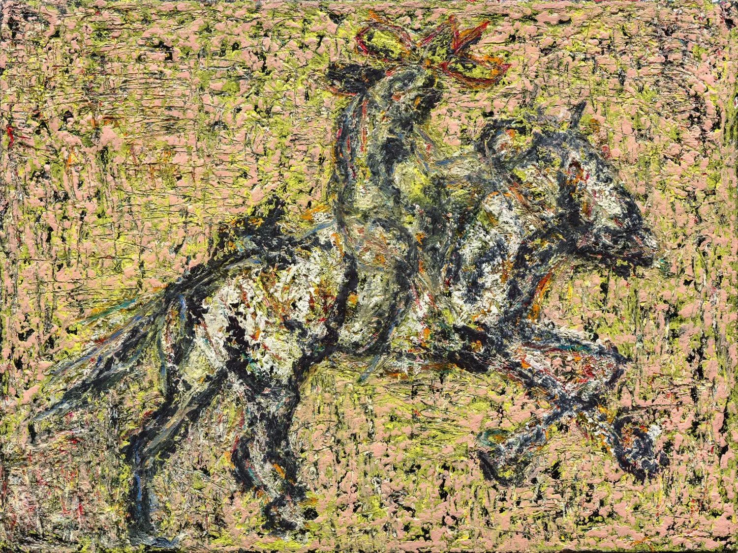 Tu Solo Tu, 2026, Oil and cold wax on canvas, 18 x 24, Framed
