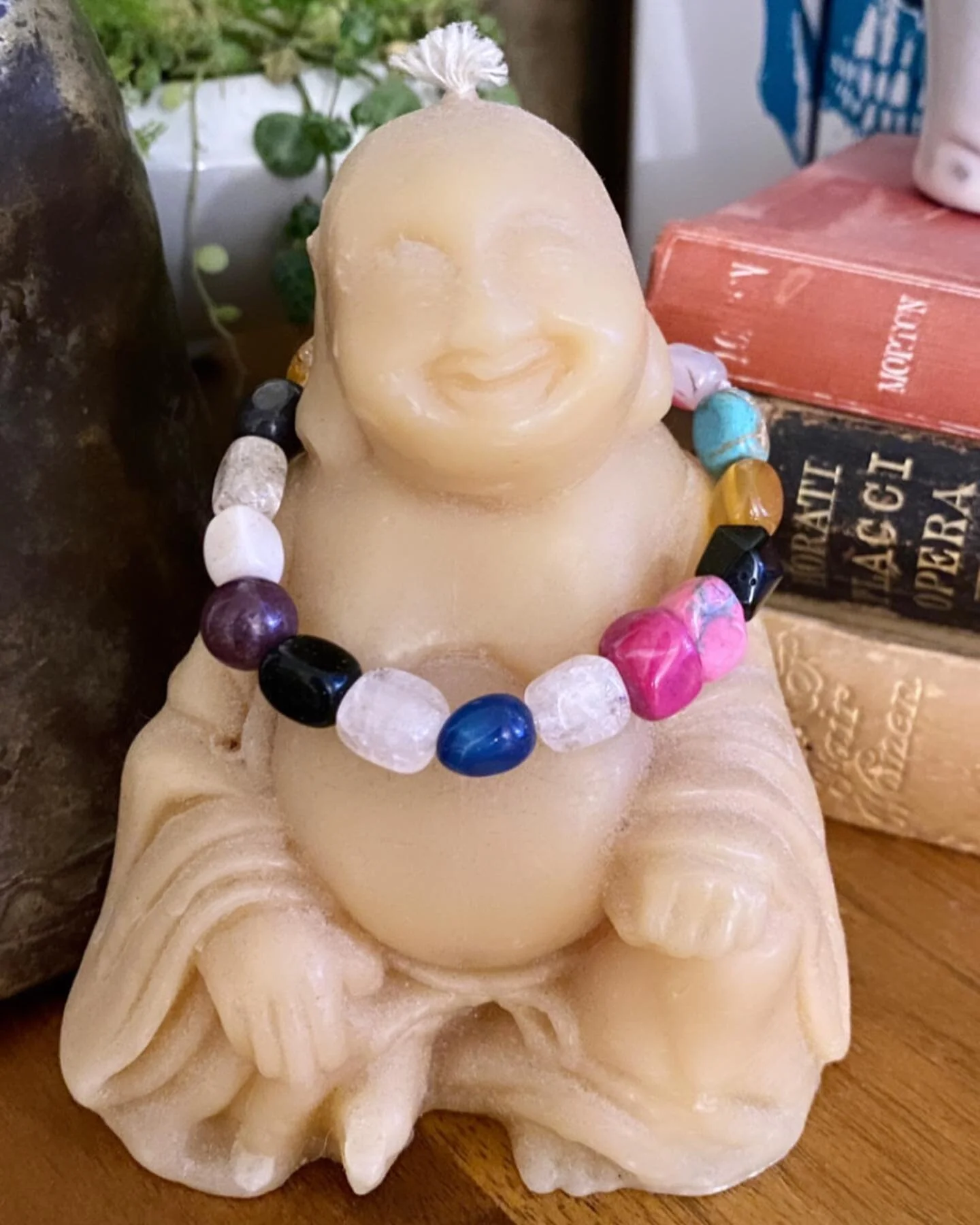 Whatdya say we start the new year out with some color eh? #1 Small Mixed Stone Bracelet on Stretch (got 7 of em) #2 Large Mixed Stone Bracelet on Stretch (got 7 of em). Each one is unique. DM me if you&rsquo;d like to see a particular one. #10Metal #