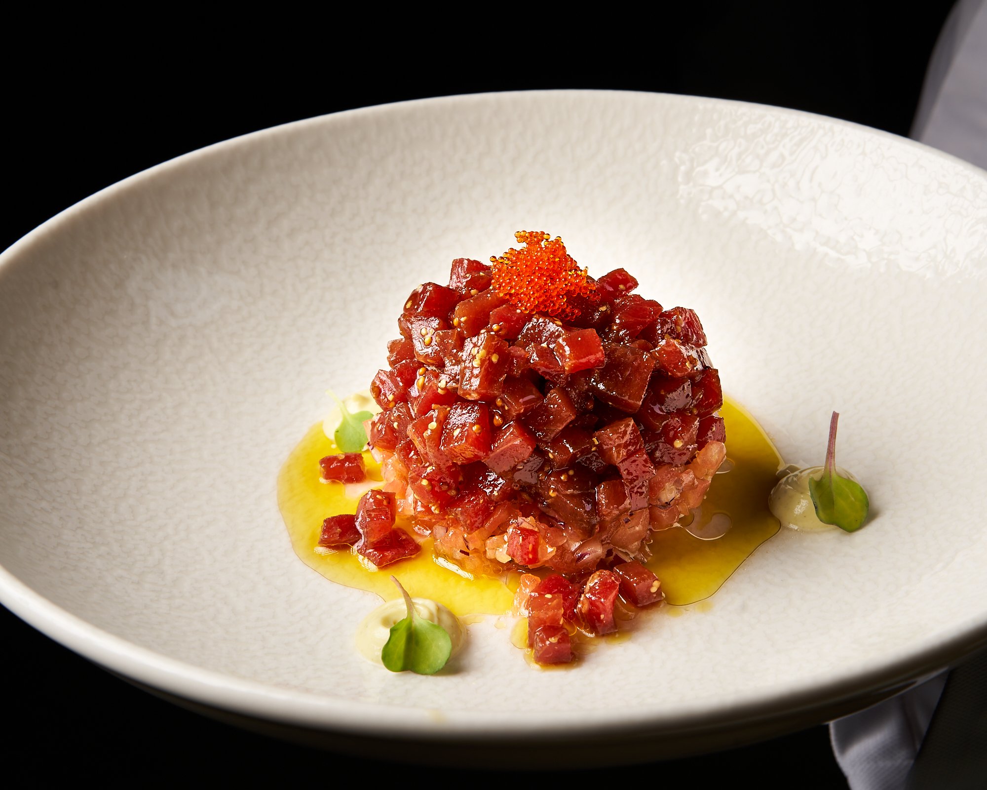 Plato de tartar de Atún