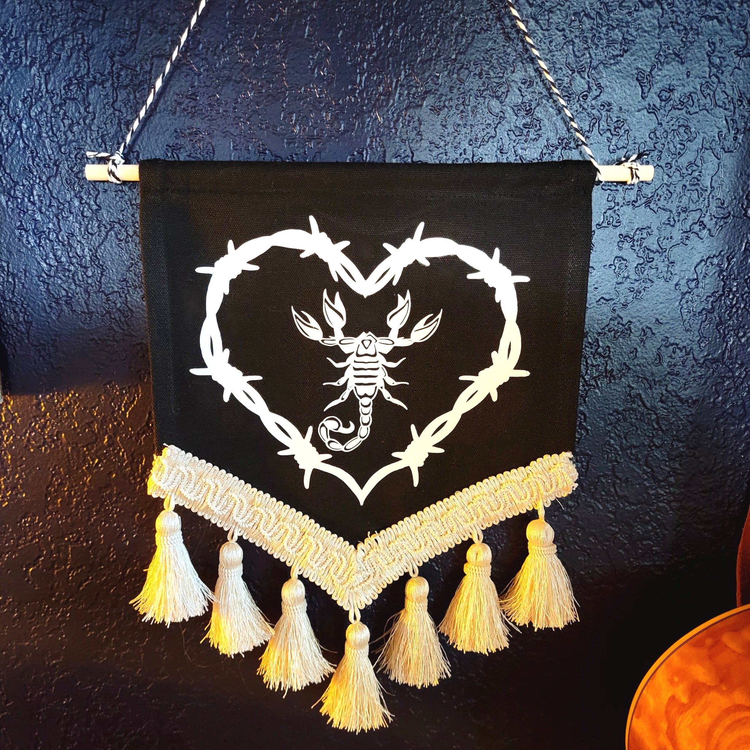 Barbed Hear Scorpion Banner