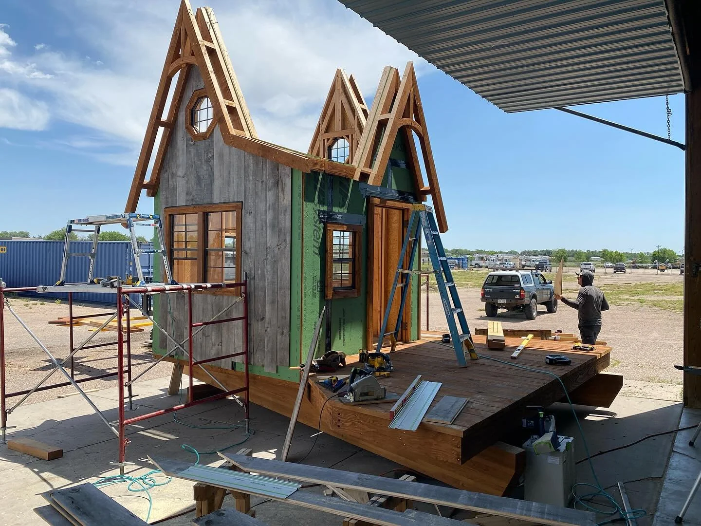 Heading out to Buffalo Creek tomorrow morning to begin raising this treehouse!