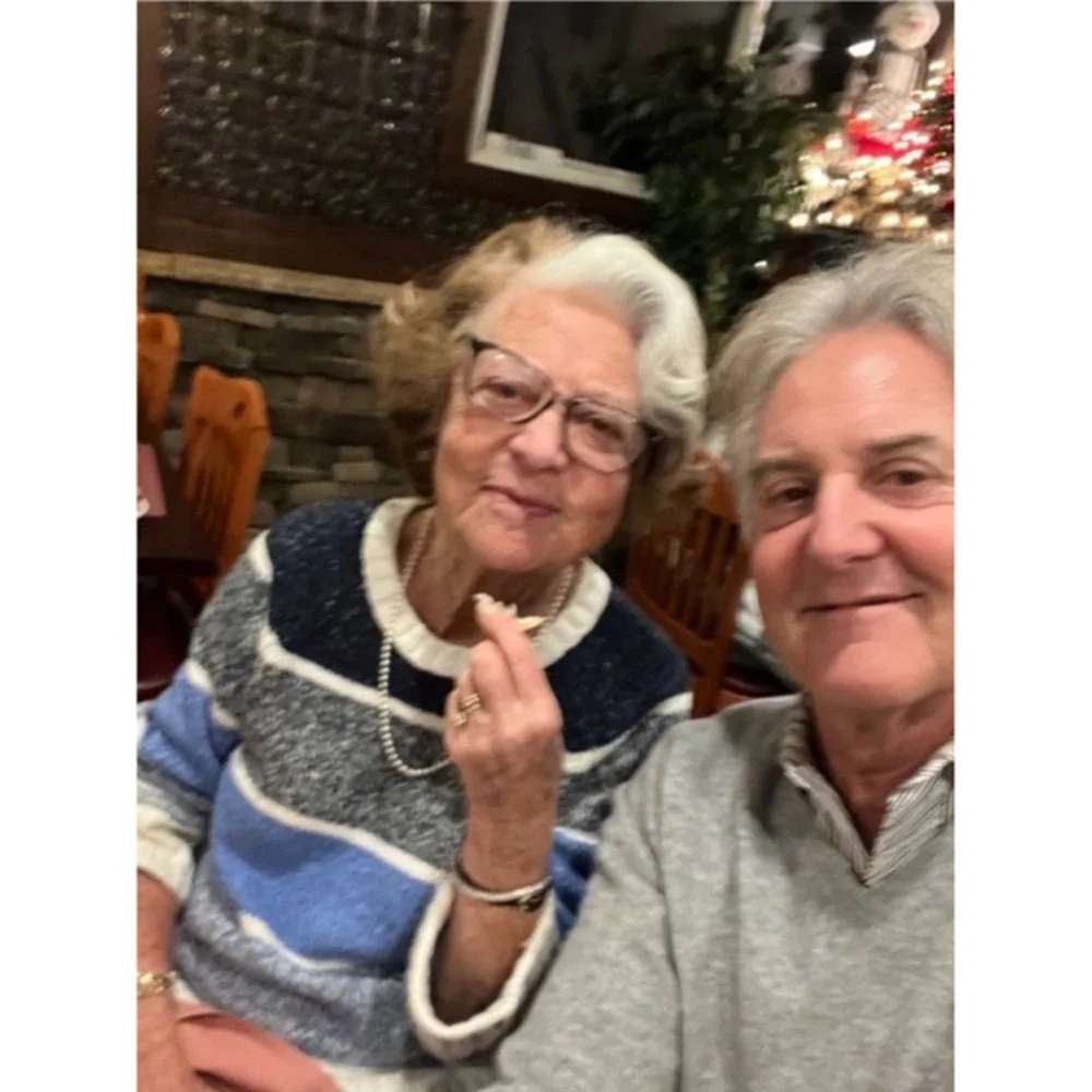 John Loeffler and 99 yr old Mom