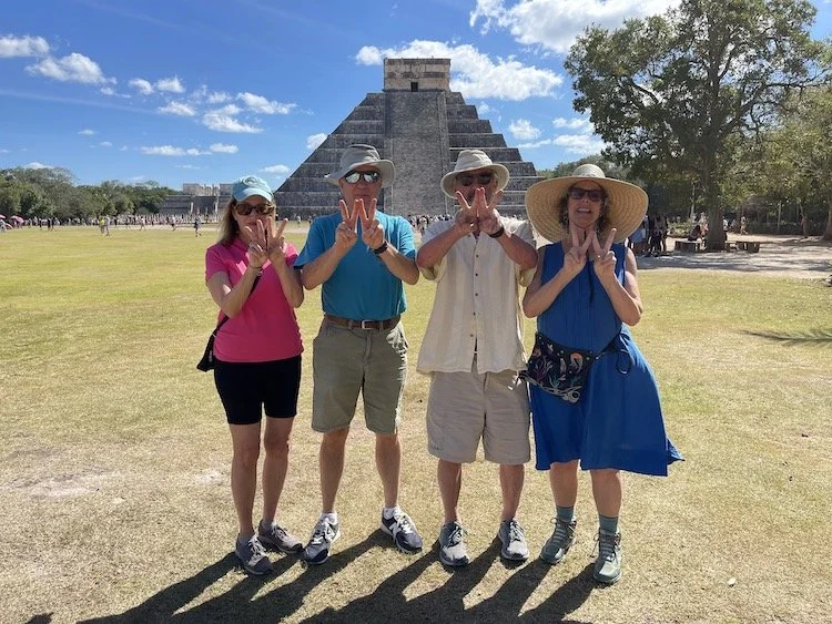 Left to Right – Janice & Bruce Richards, Larry & Victoria Heiges