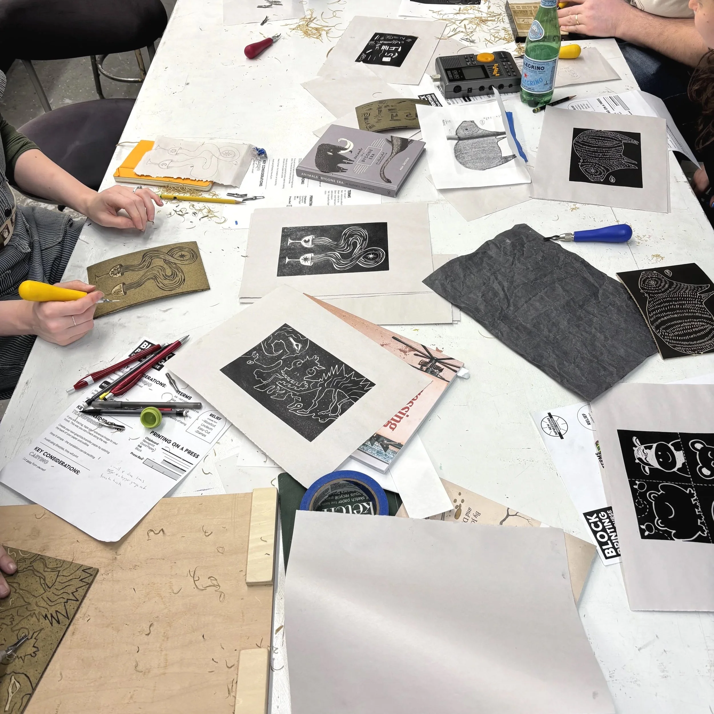 Beginner Block Printing / May 30