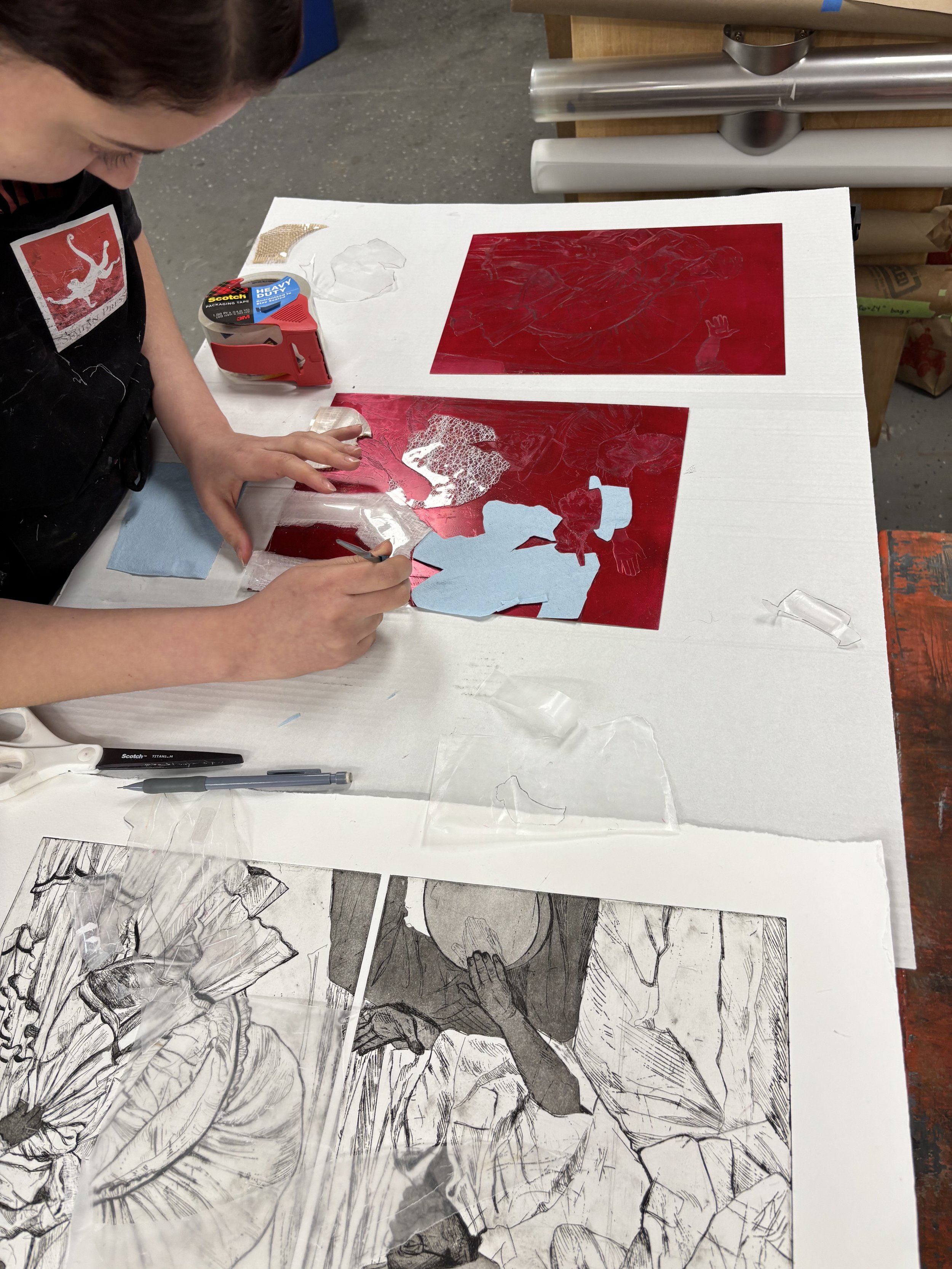 Introduction to Intaglio / February
