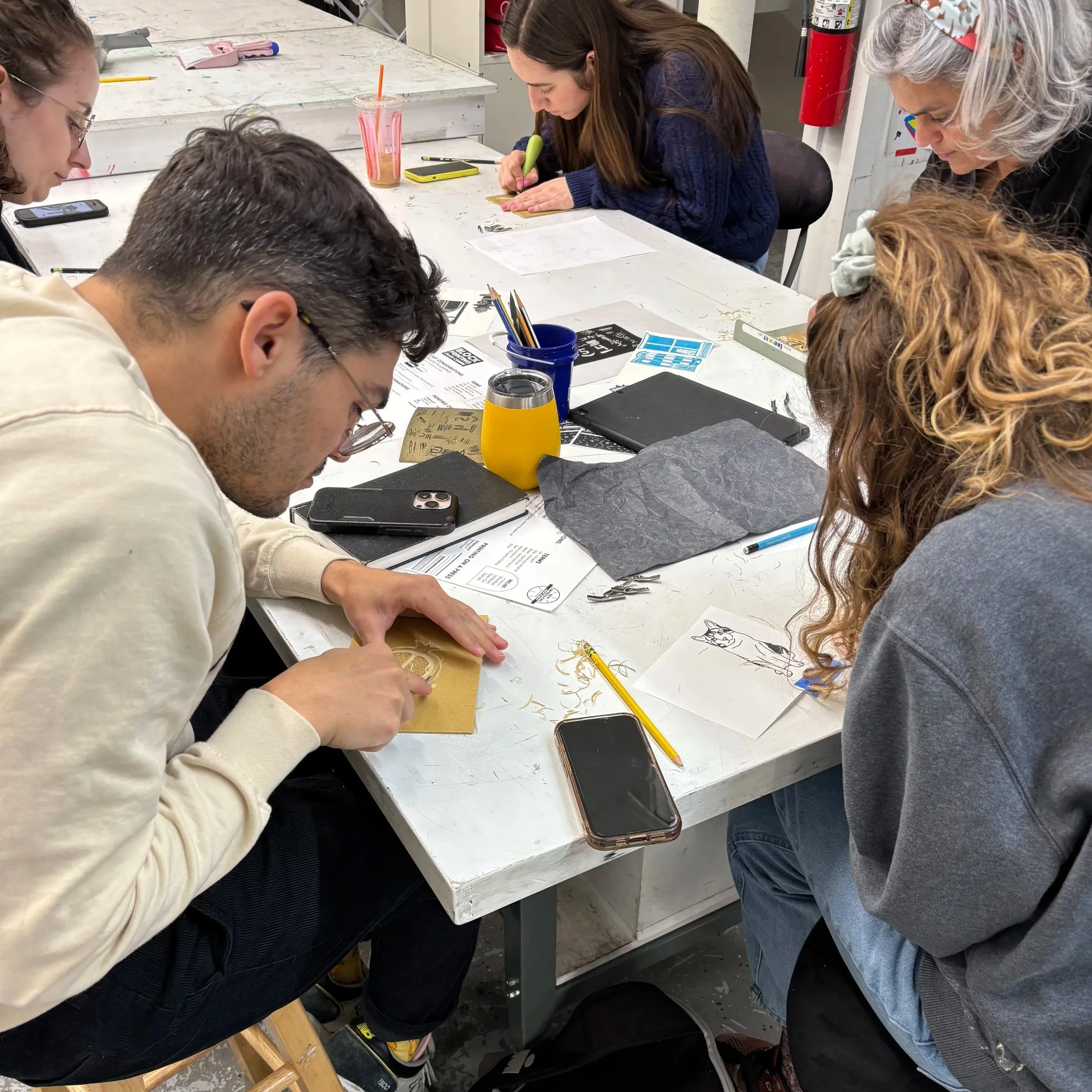 Beginner Block Printing / May 19