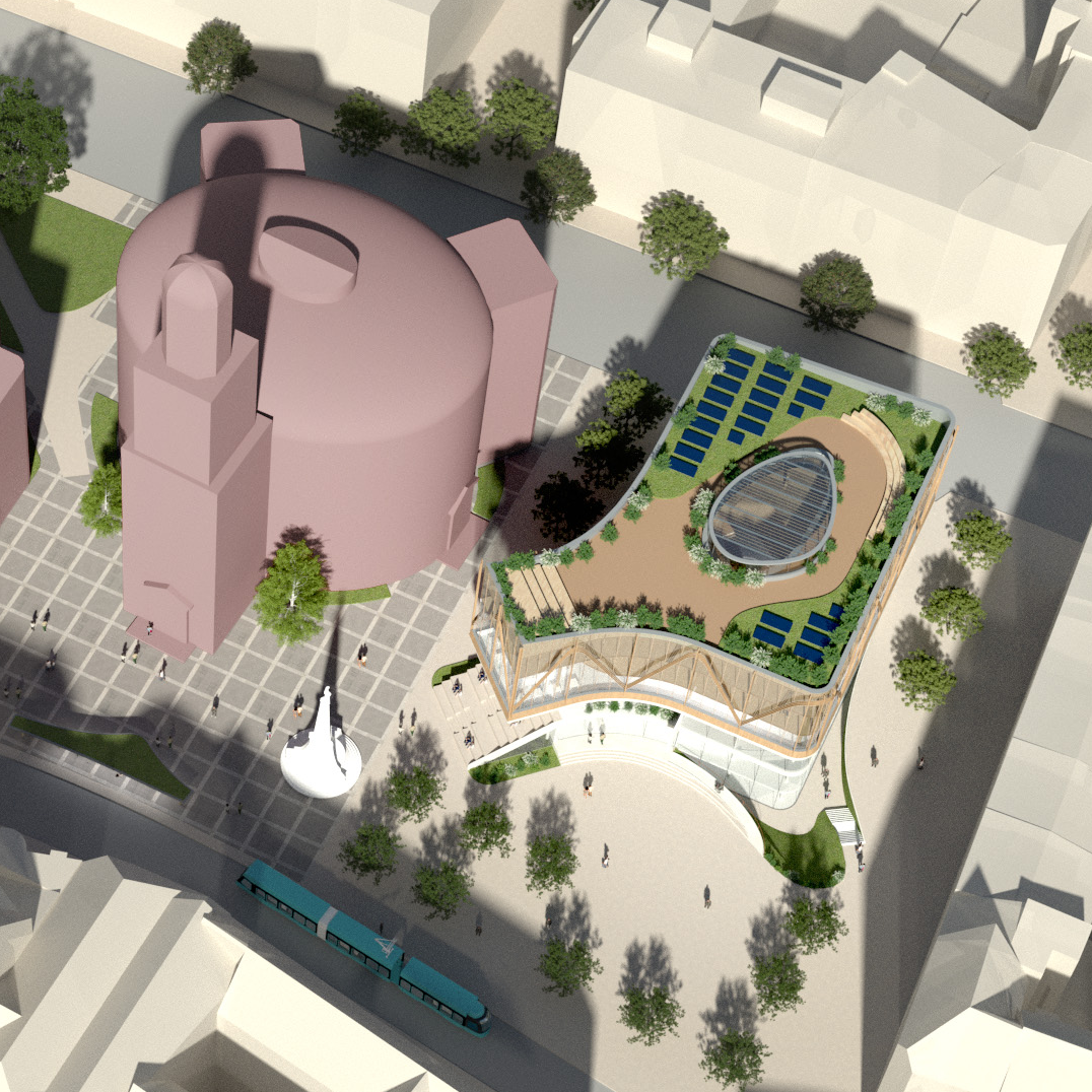 "Haus der Demokratie", Frankfurt - Competition
