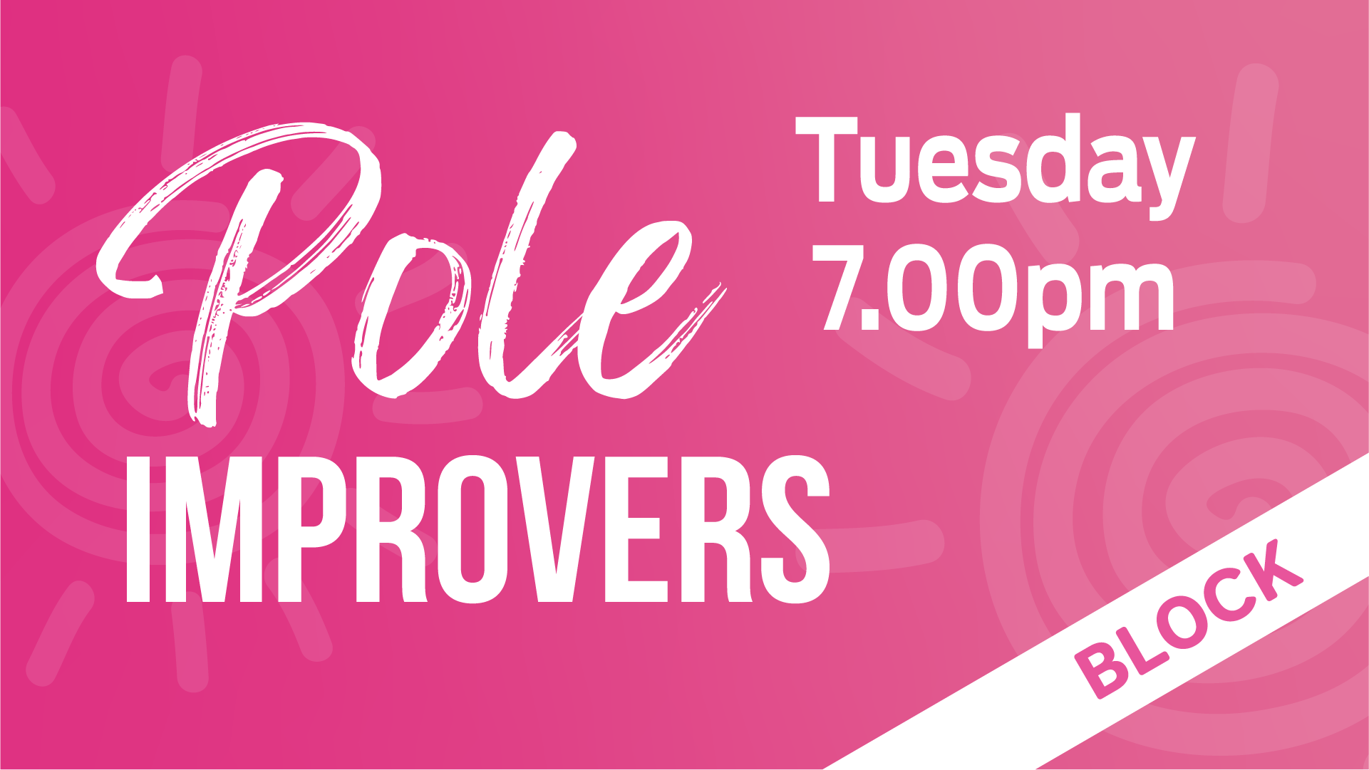 Tuesday 7.00pm