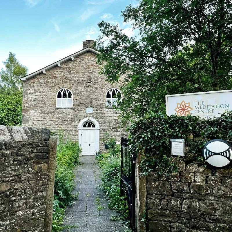 View of the Meditation Centre in Dent from Flintergill Close