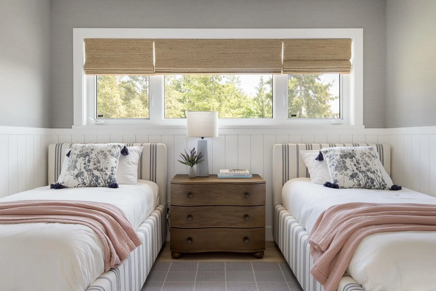 Bedrooms 💤 

It was so fun to give each of these rooms their own their own personality. Which one is your favourite?

1. The Twins 🛏️ 🛏️ 
2. King of the Coast 🌊 
3. Beach Ball Bunks 🏖️

#interiordesign #bedroominspo #sunshinecoastbc #housegoals