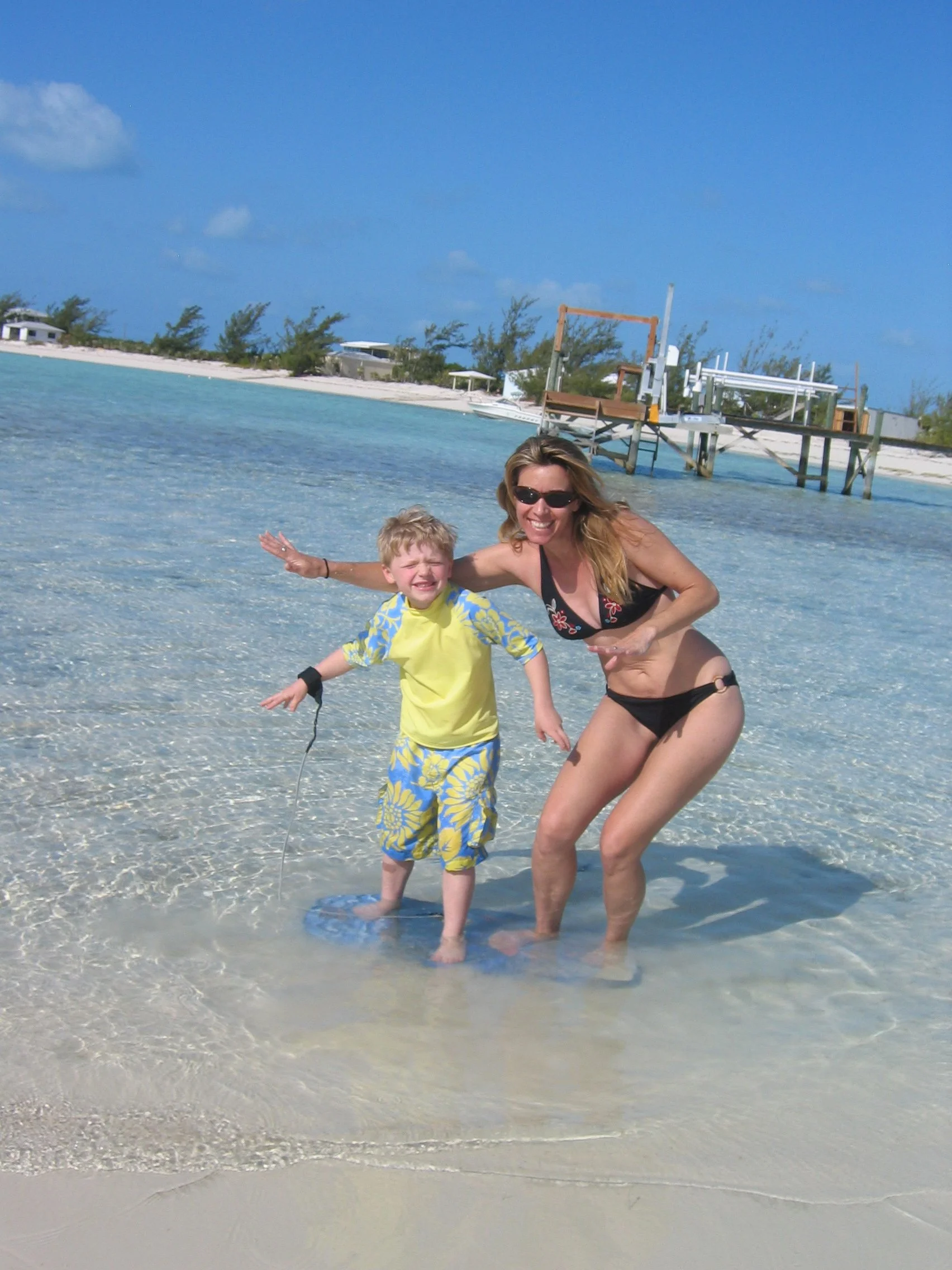  Family time, Staniel Cay, Bahamas 