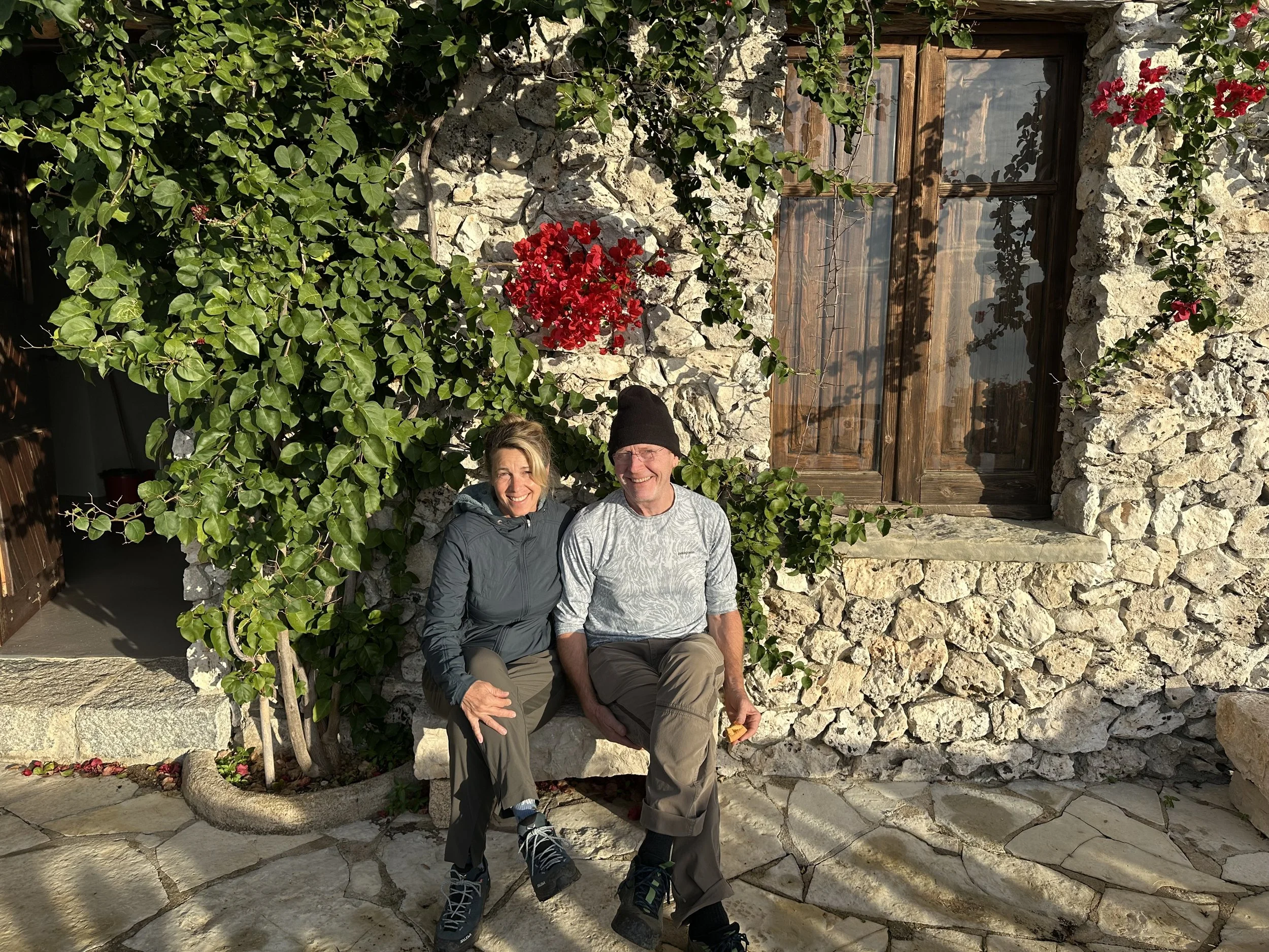  Departure : Genna e Mudrecu (490 m above sea level)  Arrival: Su Porteddu (400 m above sea level)  Distance: 7 kmTime: 8 hours  Elevation gain: +500 m -580 m  Climbs: 25 meters via ferrata  WEDNESDAY  The third day of our journey begins with an exci