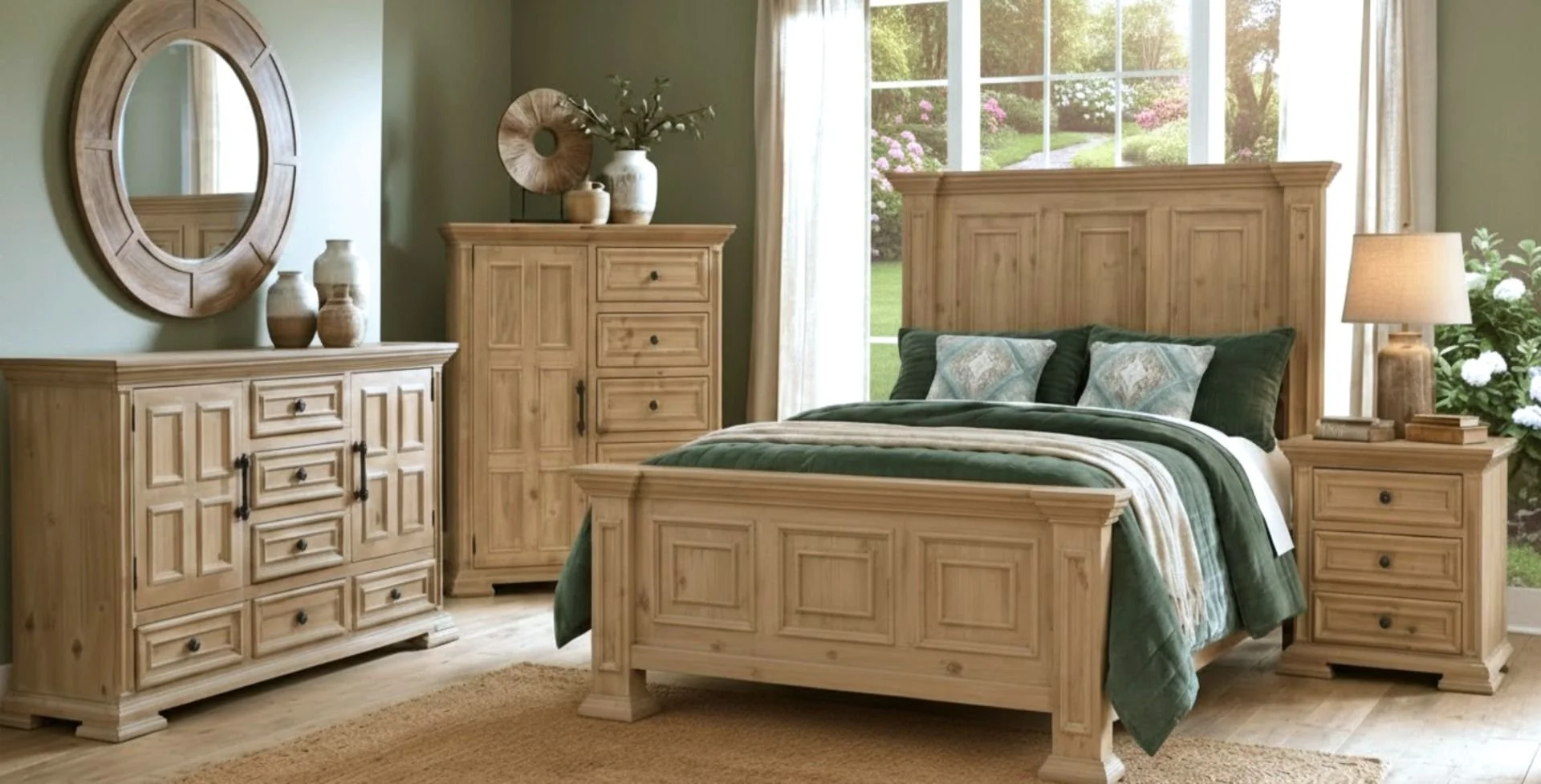 The Presidential King/Queen Bedroom Group please call for pricing and availability. 