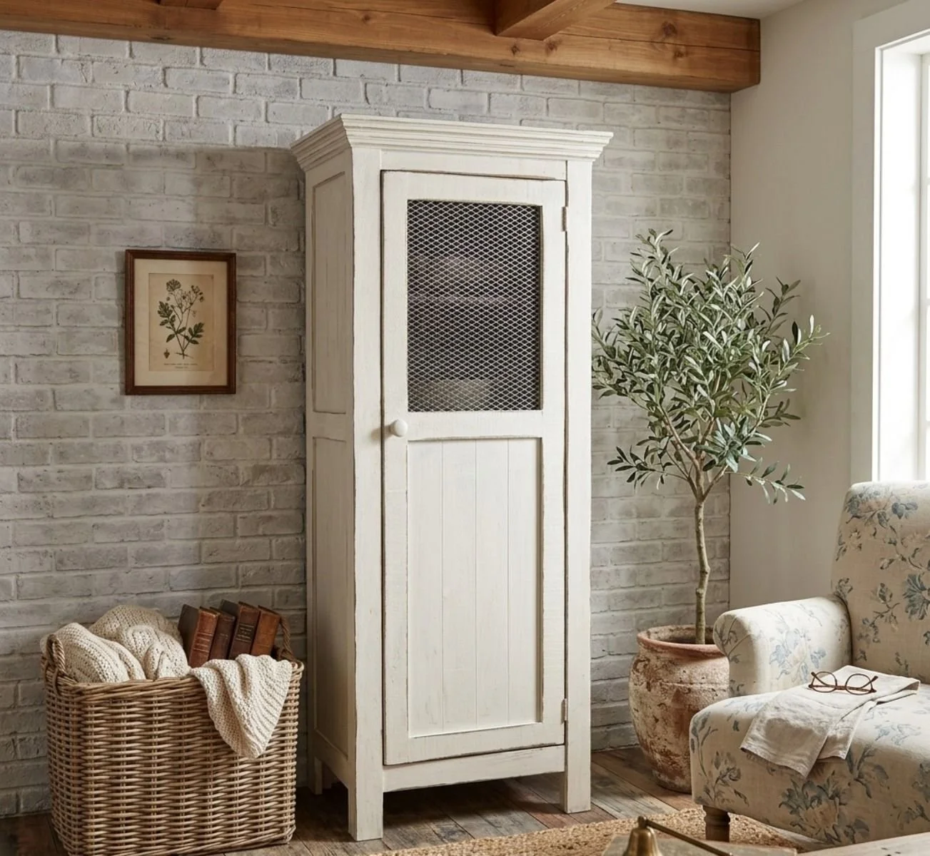 White Kitchen pantry please call for pricing and availability. 