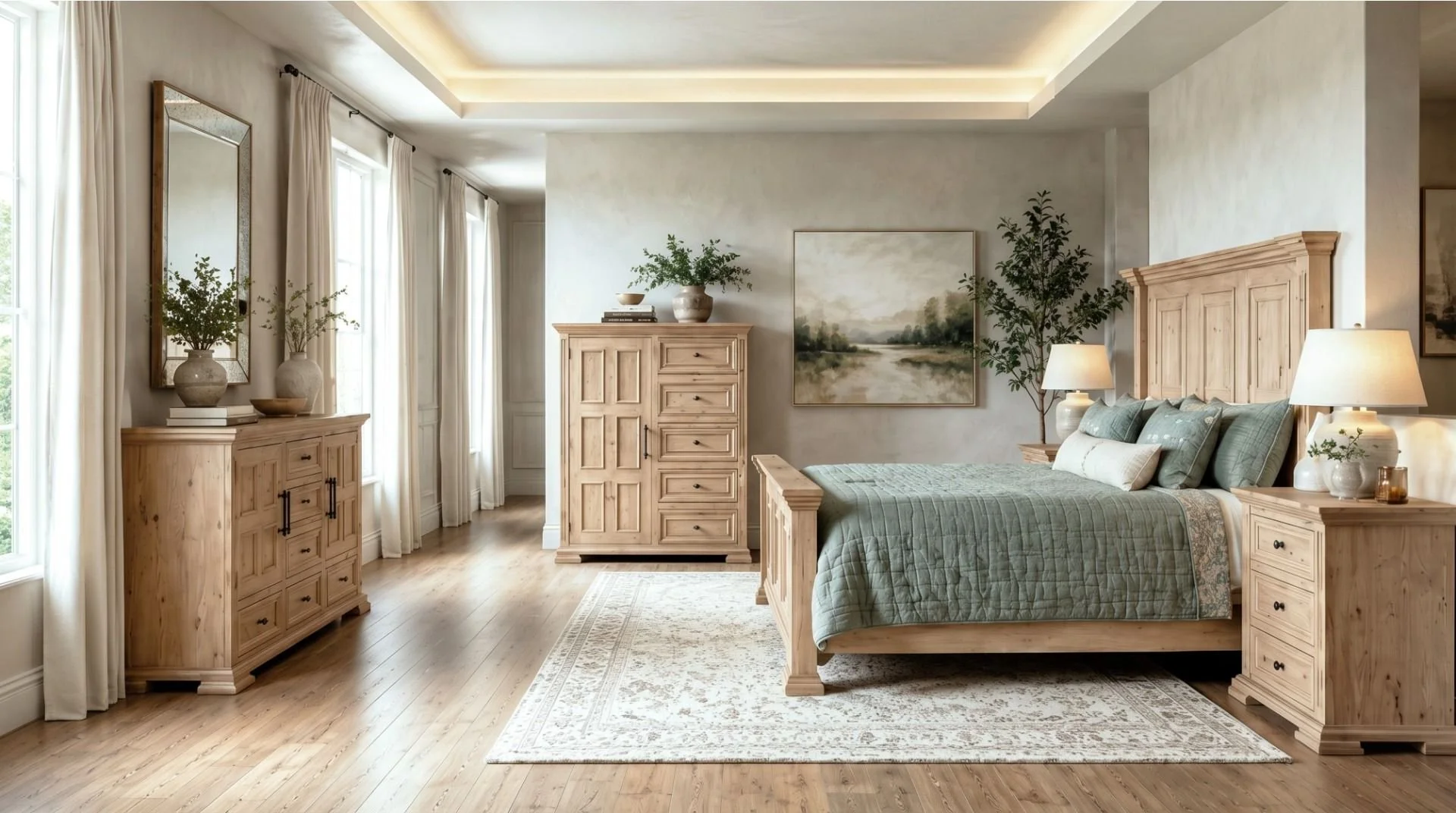 The Presidential King/Queen Bedroom Group please call for pricing and availability. 