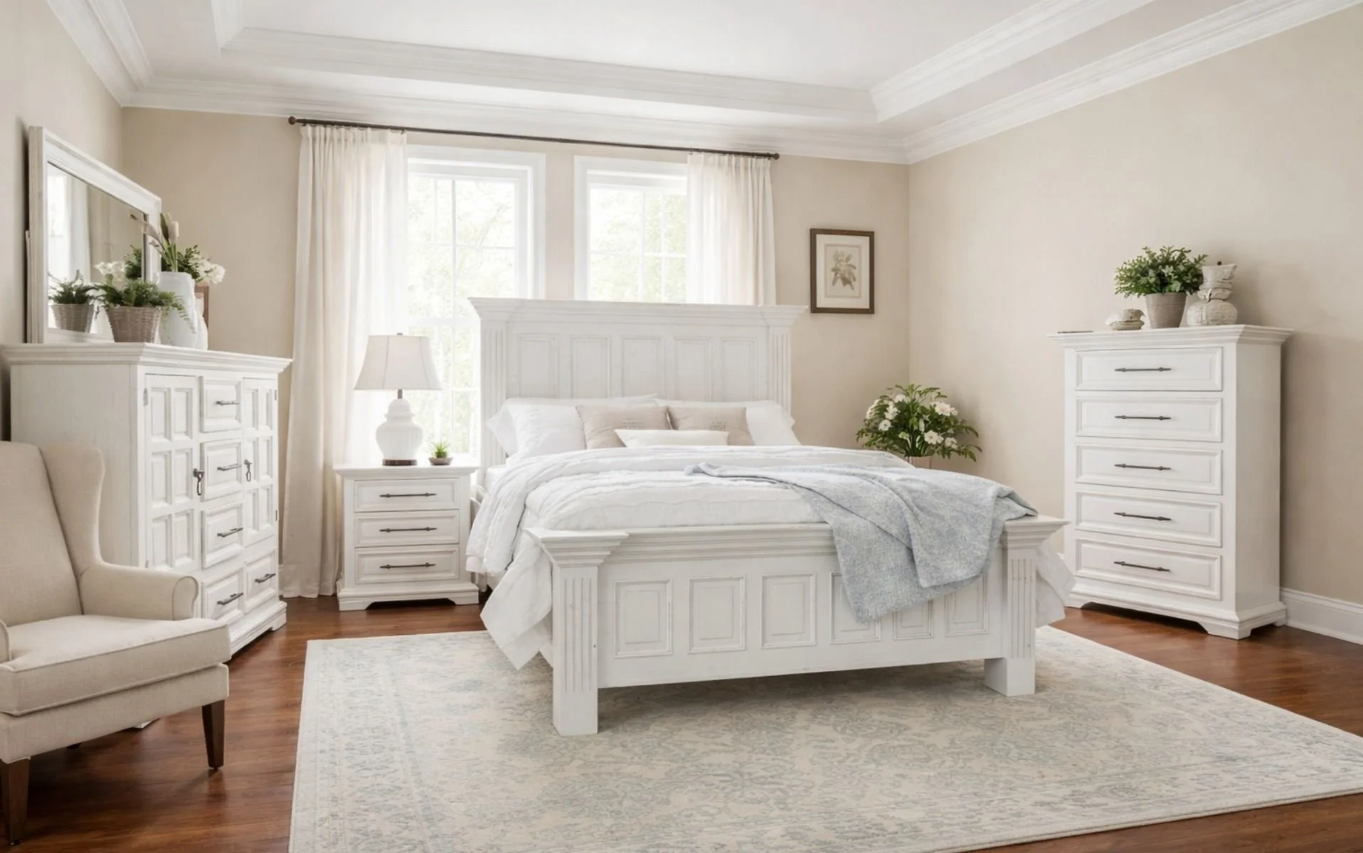 The Callie King/Queen Bedroom Group please call for pricing and availability. 