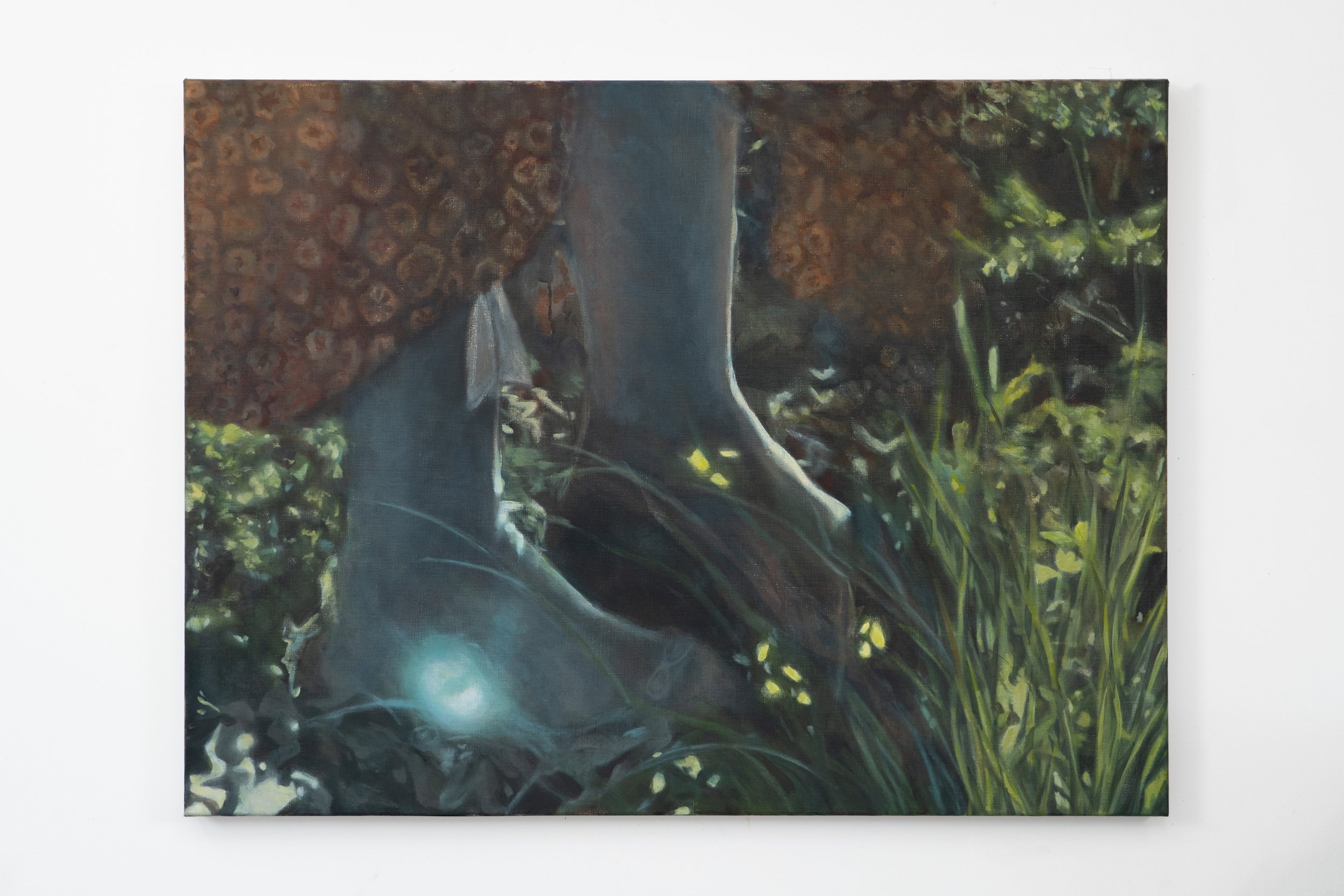 We Saw Him Thrice, 2026, 70 x 100cm, Oil on Linen