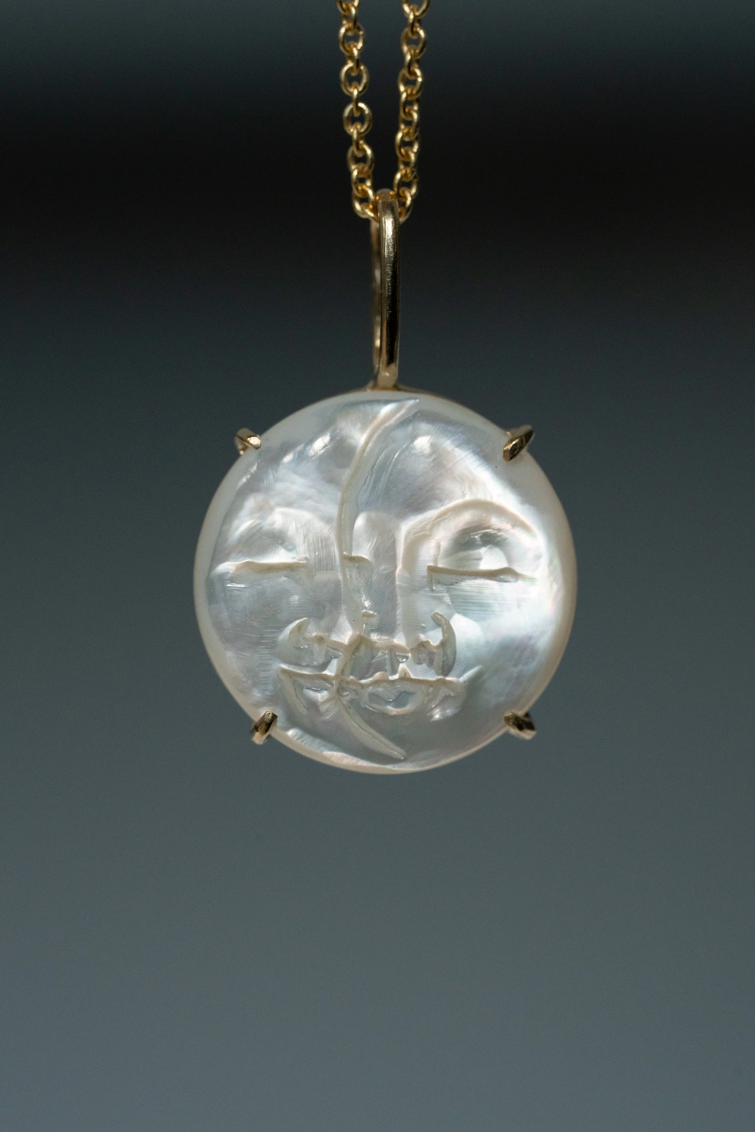 Toi et Moi Mother of Pearl Pendant