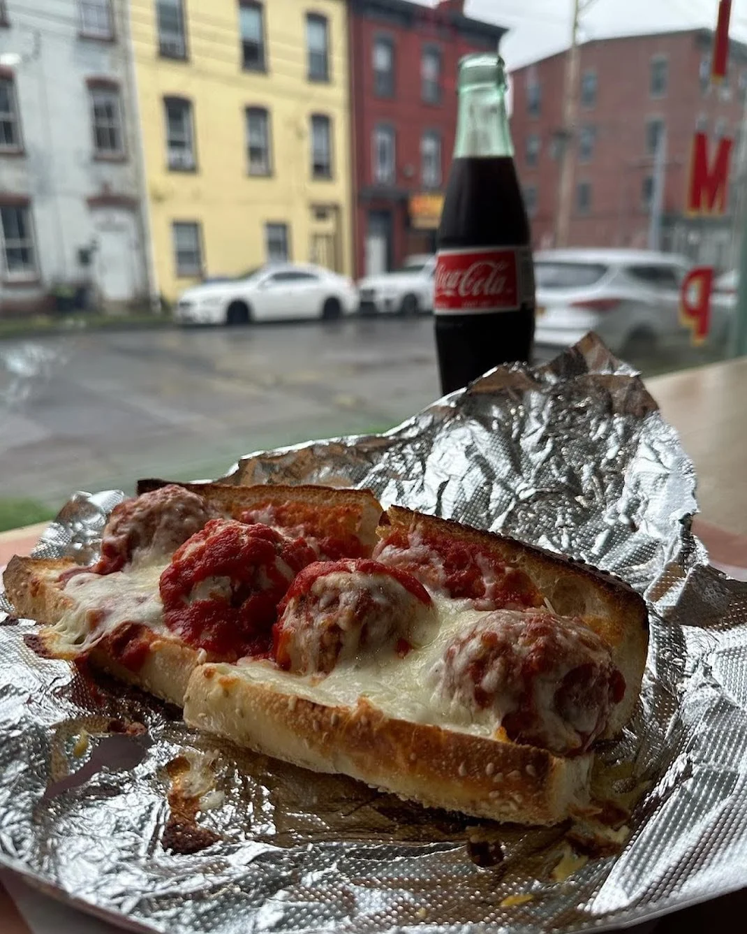 Today is cloudy with a very good chance of meatballs. We hope to see you today for whatever comfort food you may be craving. 

If you&rsquo;d rather enjoy a glass of wine or a fine cocktail while eating a bowl of pasta, we get it, and you&rsquo;re in