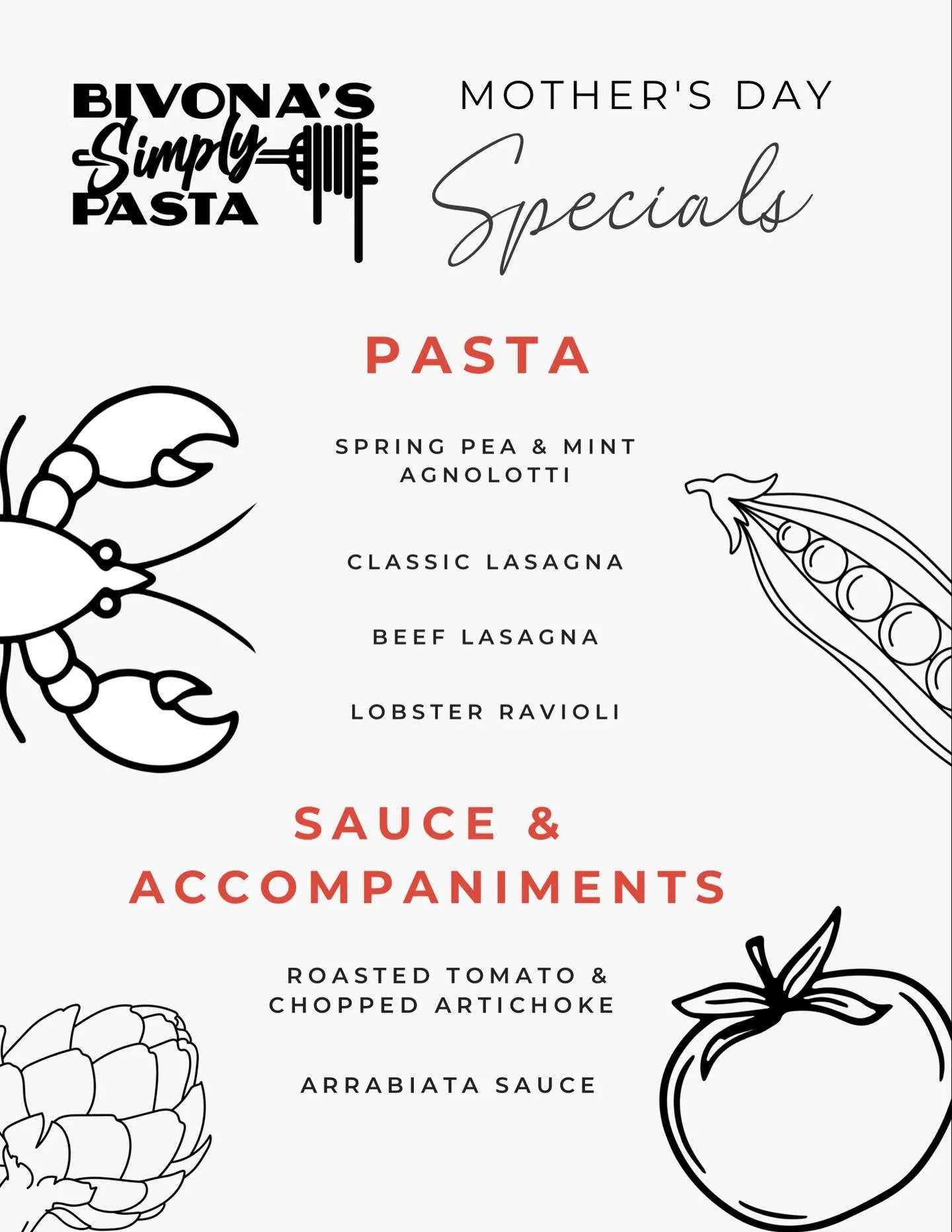 Mother&rsquo;s Day pre-order is live (link in bio and on website). 

You have until Friday May 8th at noon to order. Pick ups will be the following day on Saturday, May 9th, during regular business hours. 

We will have antipasti, cannoli, and other 