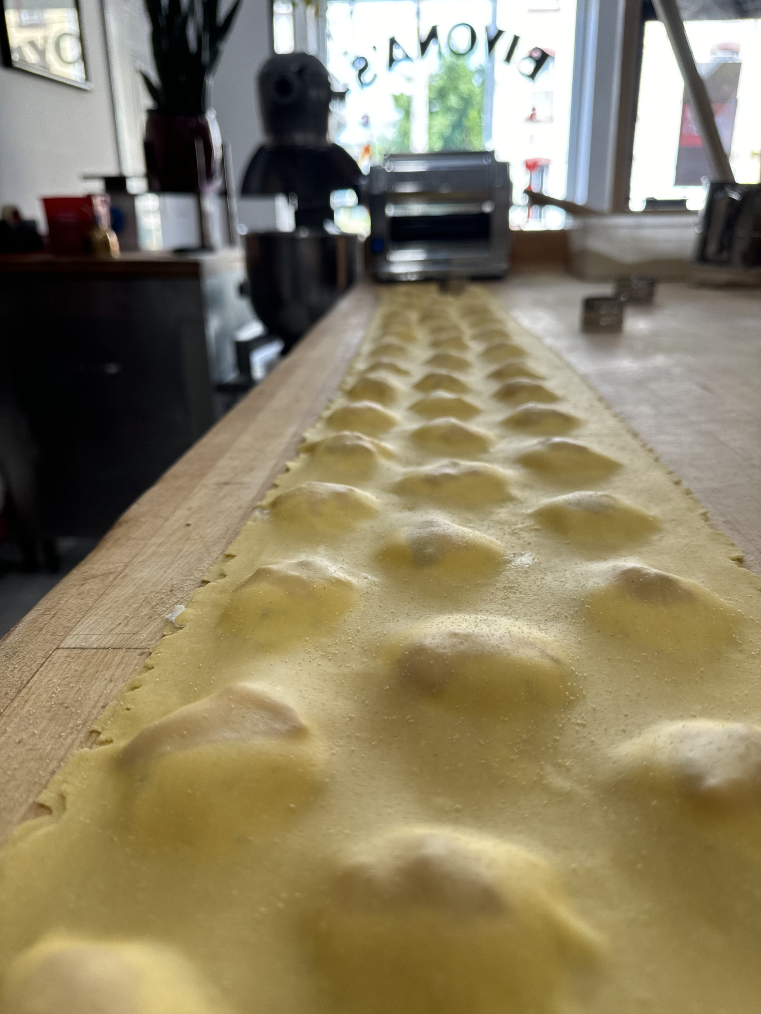 Lobster raviolis loading....