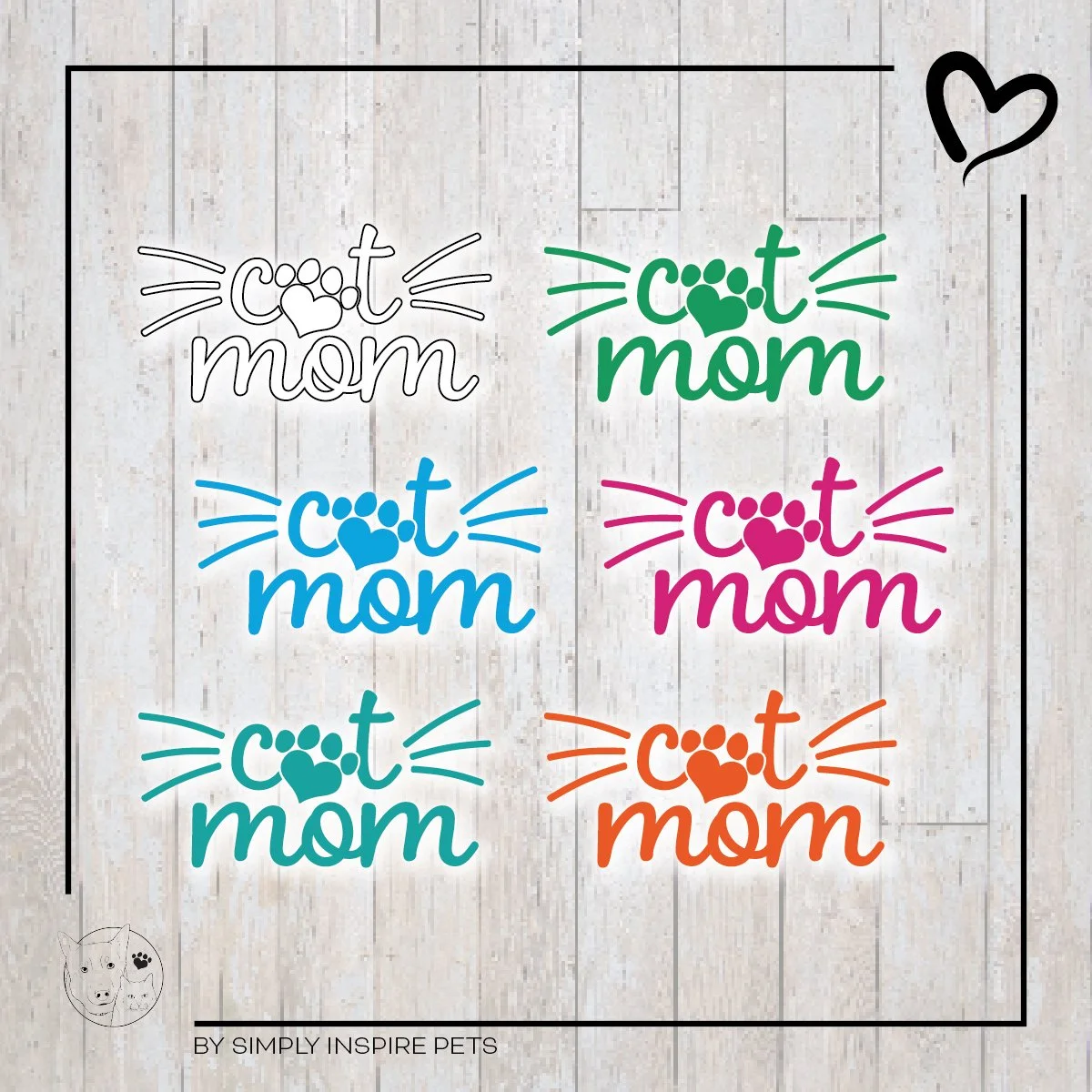 Cat Mom Decal