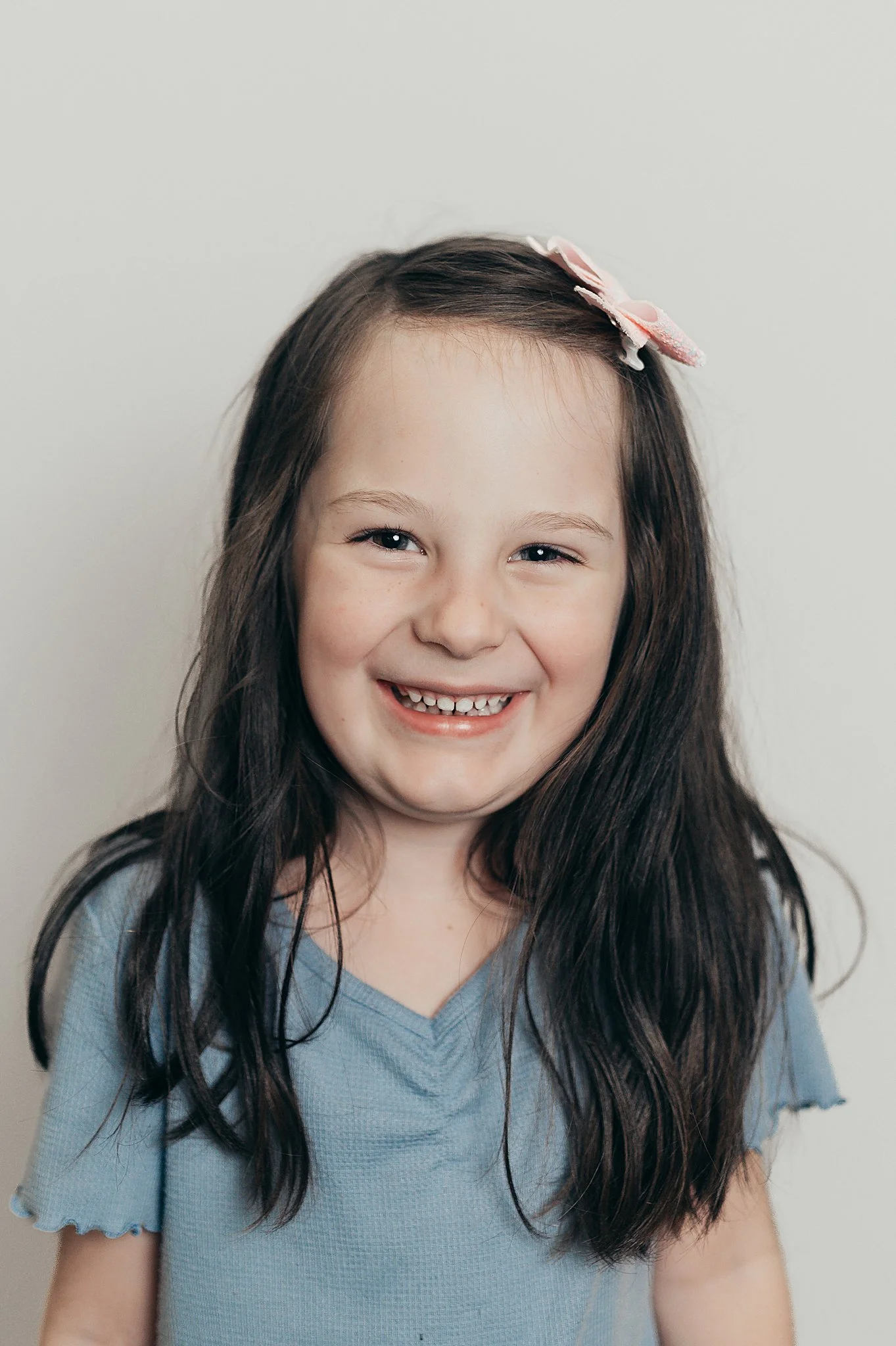 Fine art child portrait of a 1st grader in Summerlin.