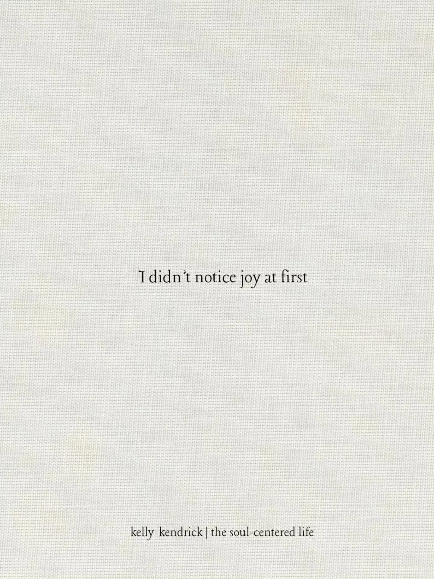God restores gently.

...and joy is one of the places I&rsquo;m seeing it happen.

&mdash;kelly 

#joy #joyfilledlife #Godisfaithful #empowermentforwomen #kellykendrick