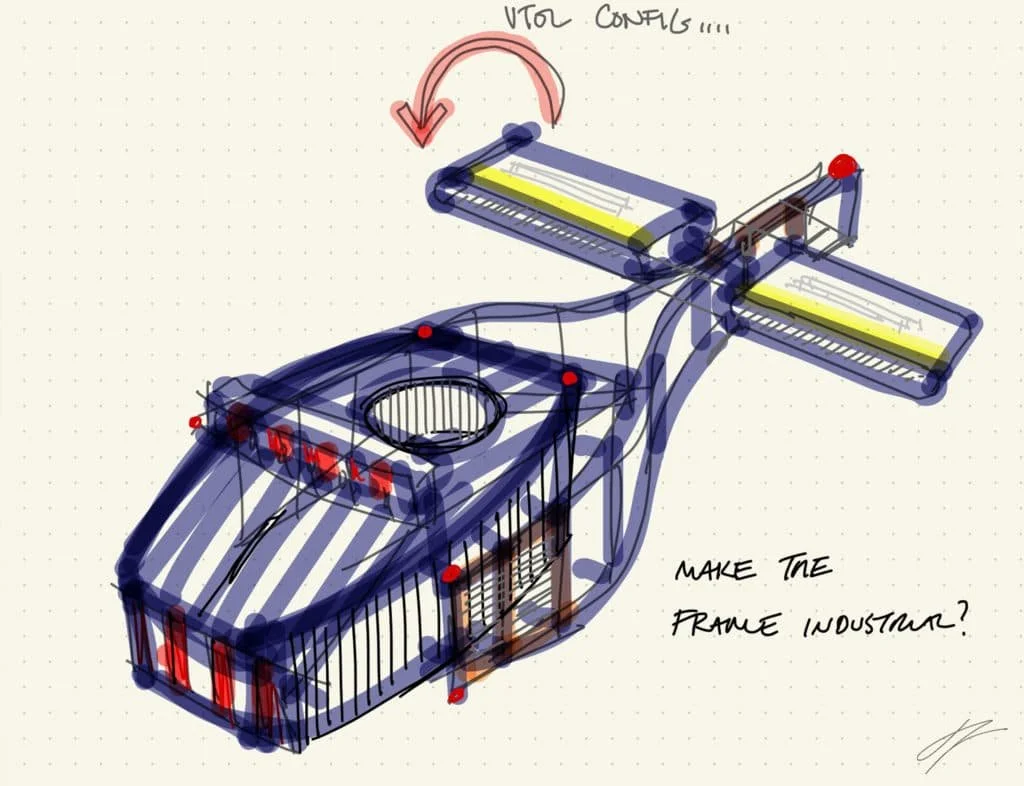 A HOPPER IN 3 PIECES - DEVELOPMENT IDEAS