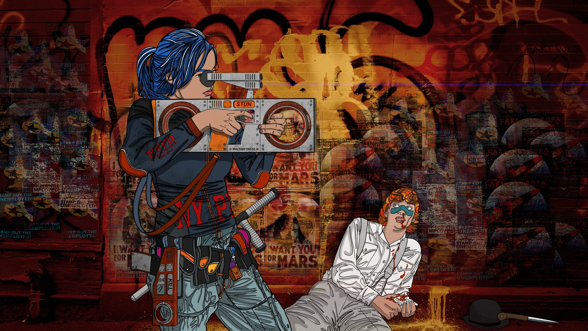 ALICE V THE JOKER V ROSCHACK