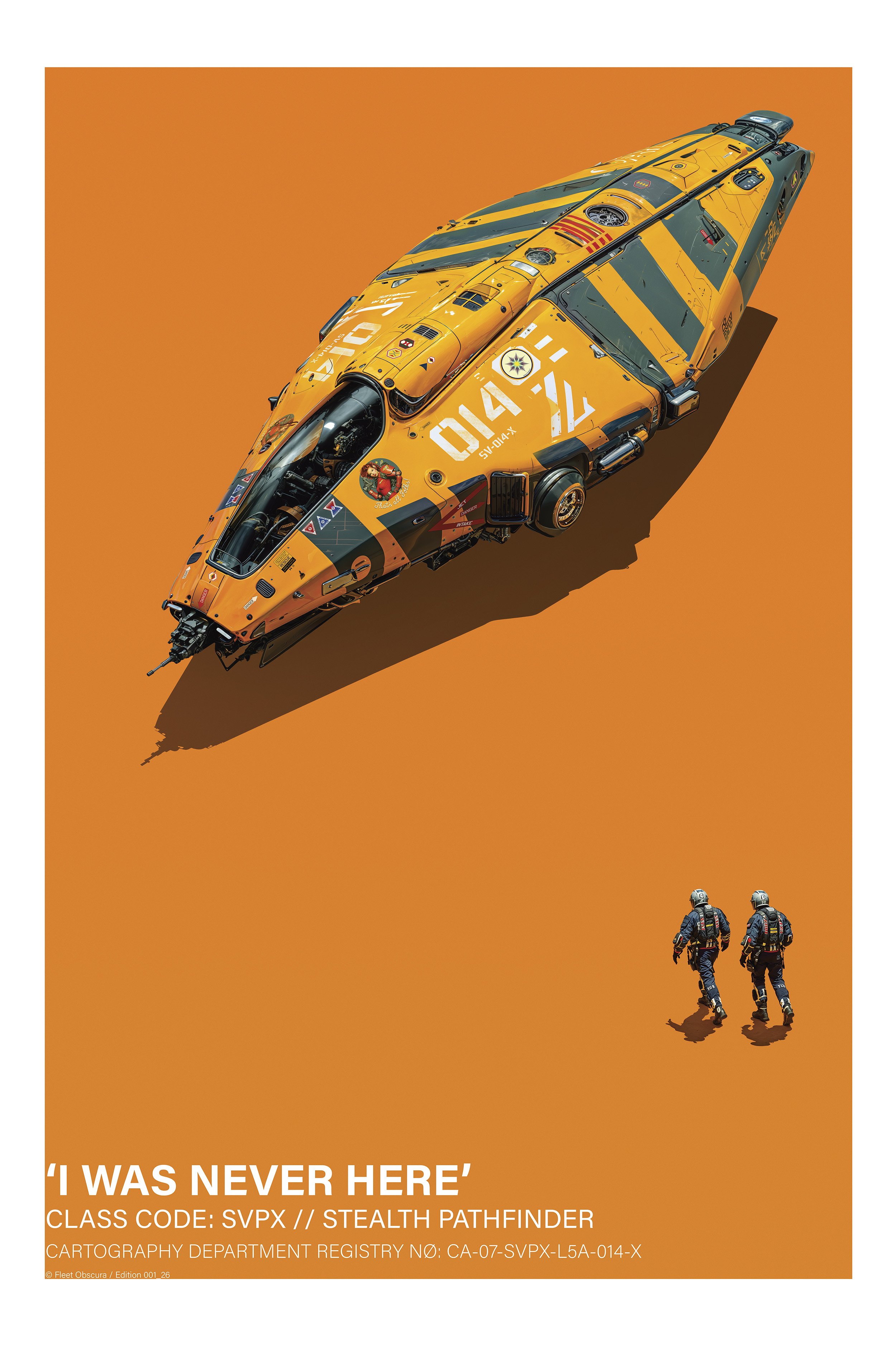 I Was Never Here - Fleet Obscura Poster