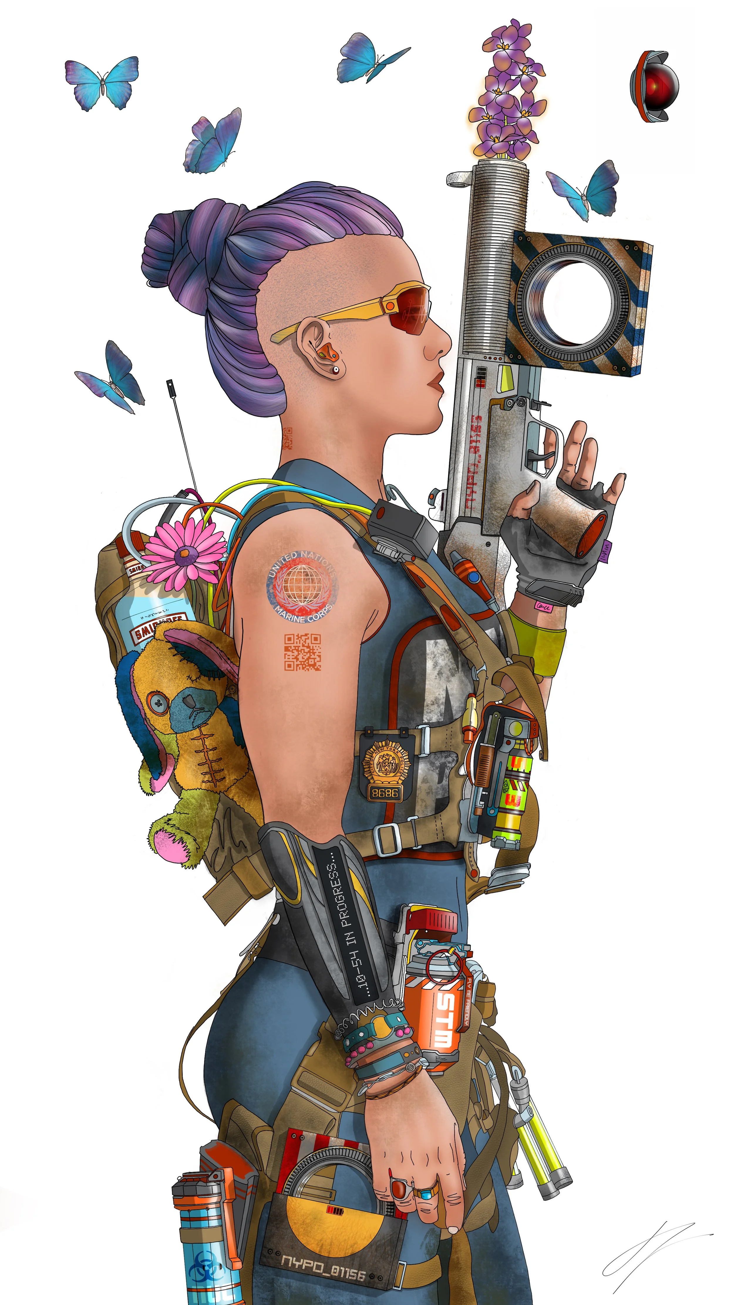 HOW A 1970S POLAROID CAMERA BECAME THE WEAPON OF CHOICE IN 2050S NEW YORK