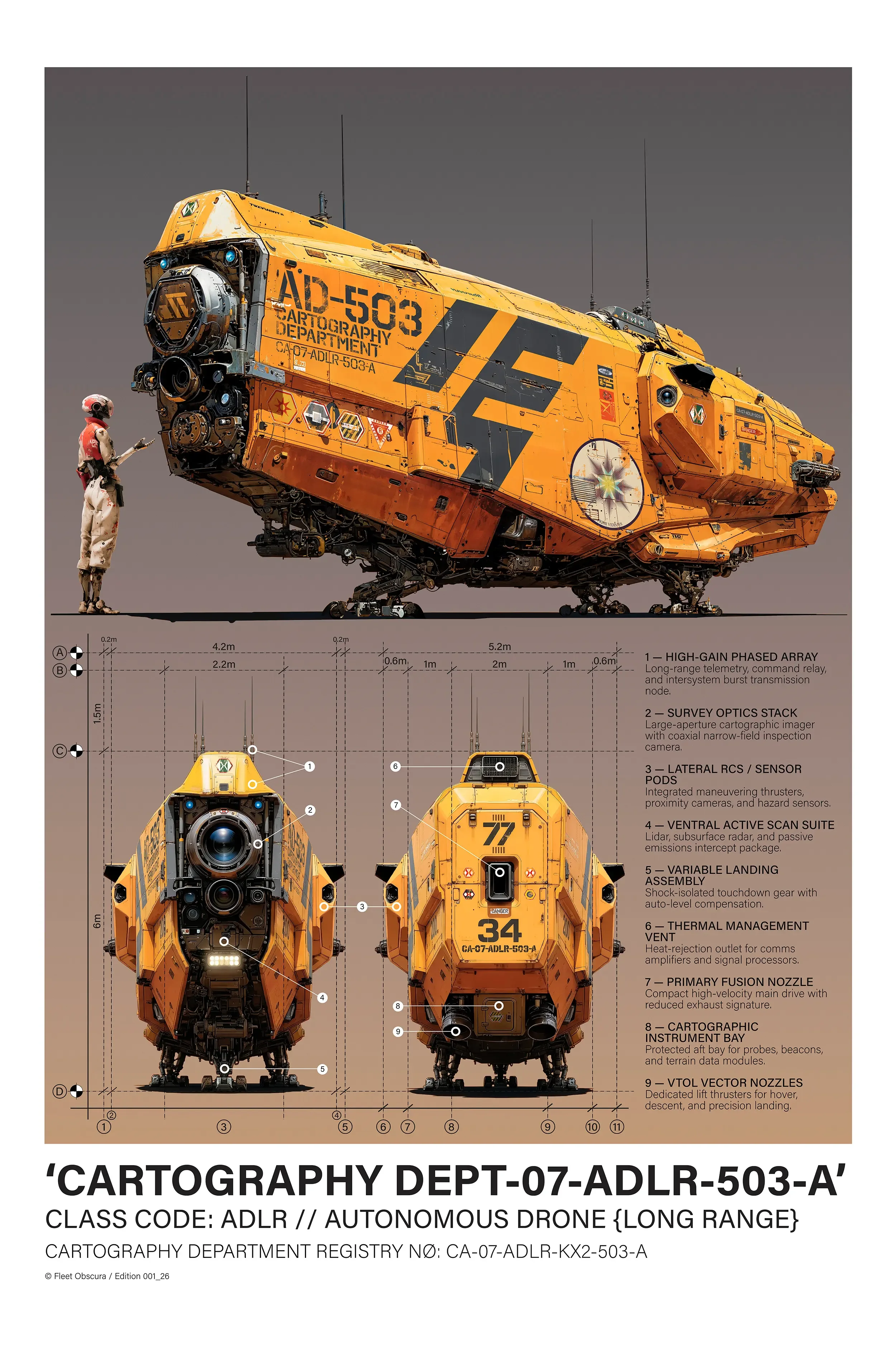 Master Schematic // CARTOGRAPHY DEPT-07-ADLR-503-A