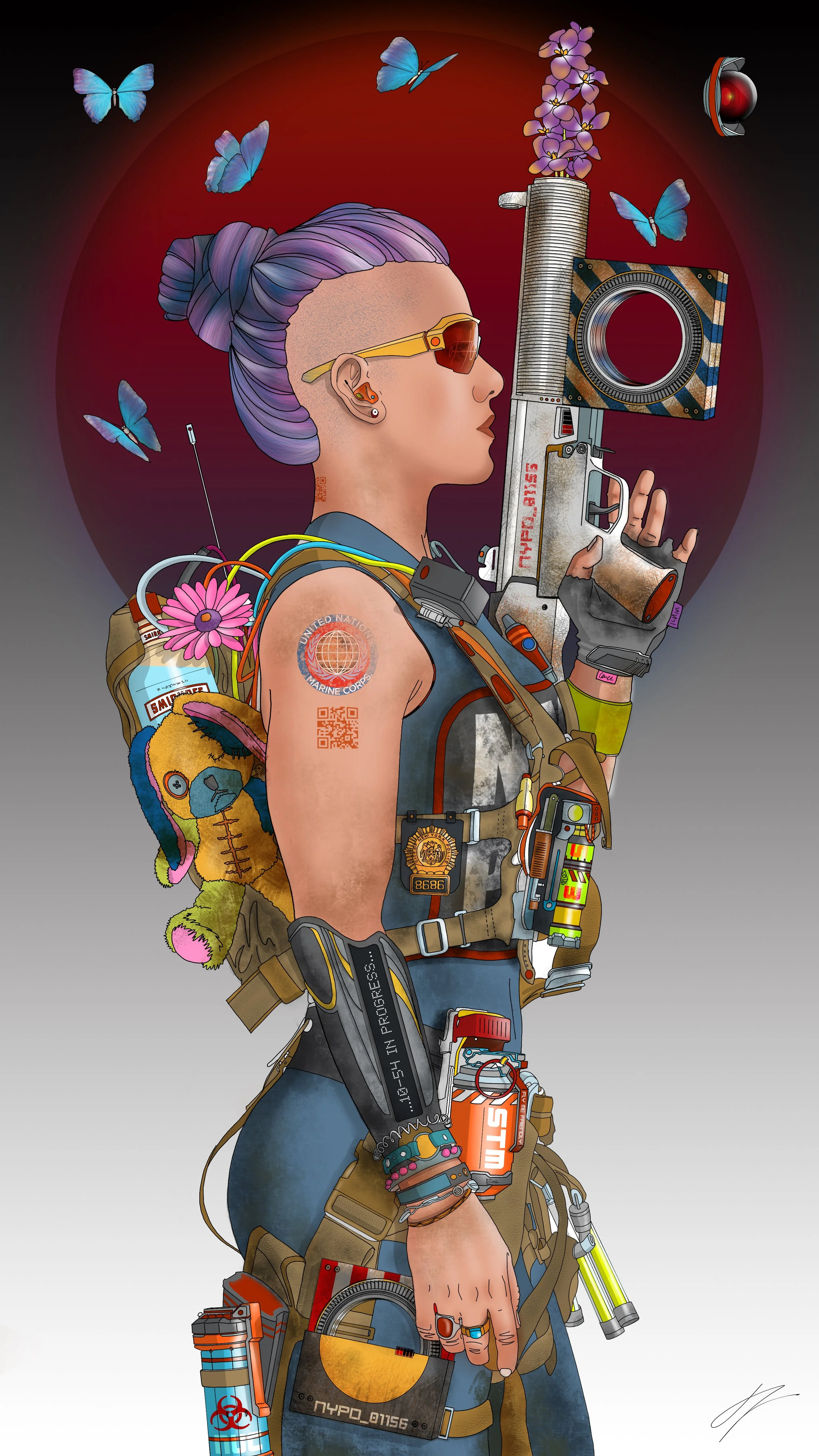 AN NYPD EQUIPMENT GUIDE TO 2050s SURVIVAL...