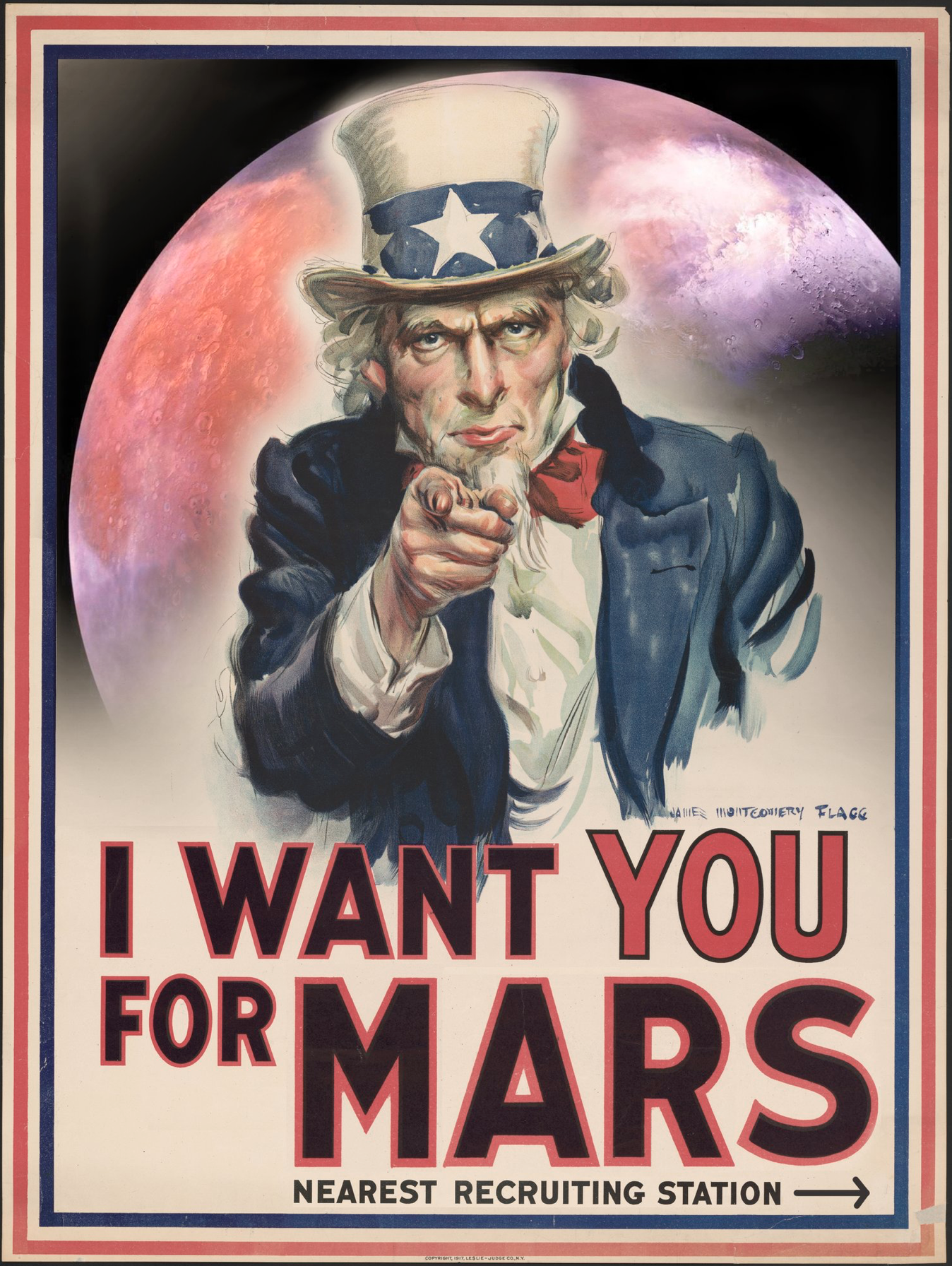 I WANT YOU FOR MARS!