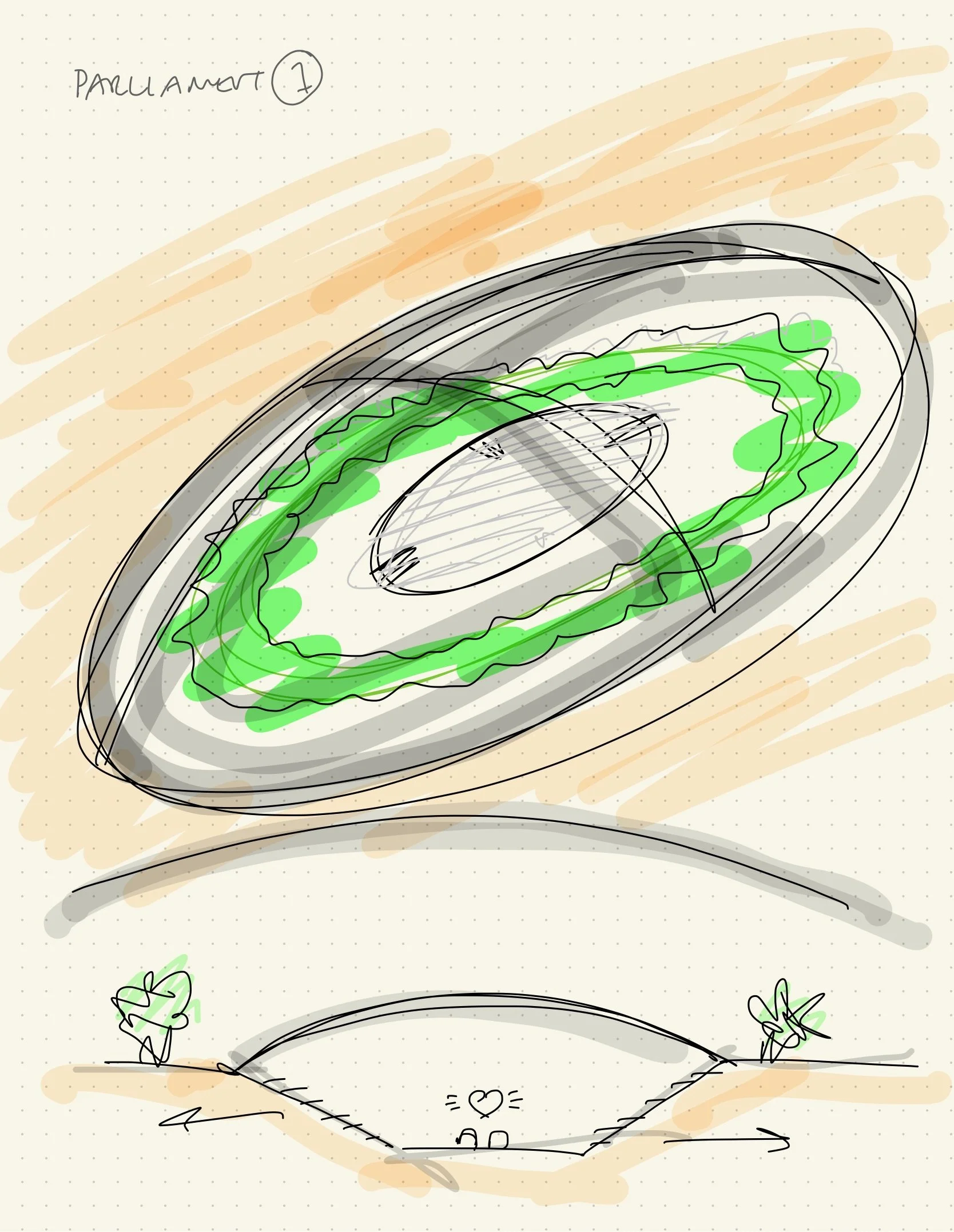 ALICE YU IN “THE THIRD PARLIAMENT RUN” SKETCHBOOK